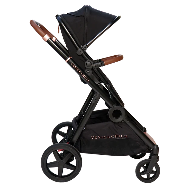 Maverick Single to Double Stroller - Package #1 with Toddler Seat & Rain Cover