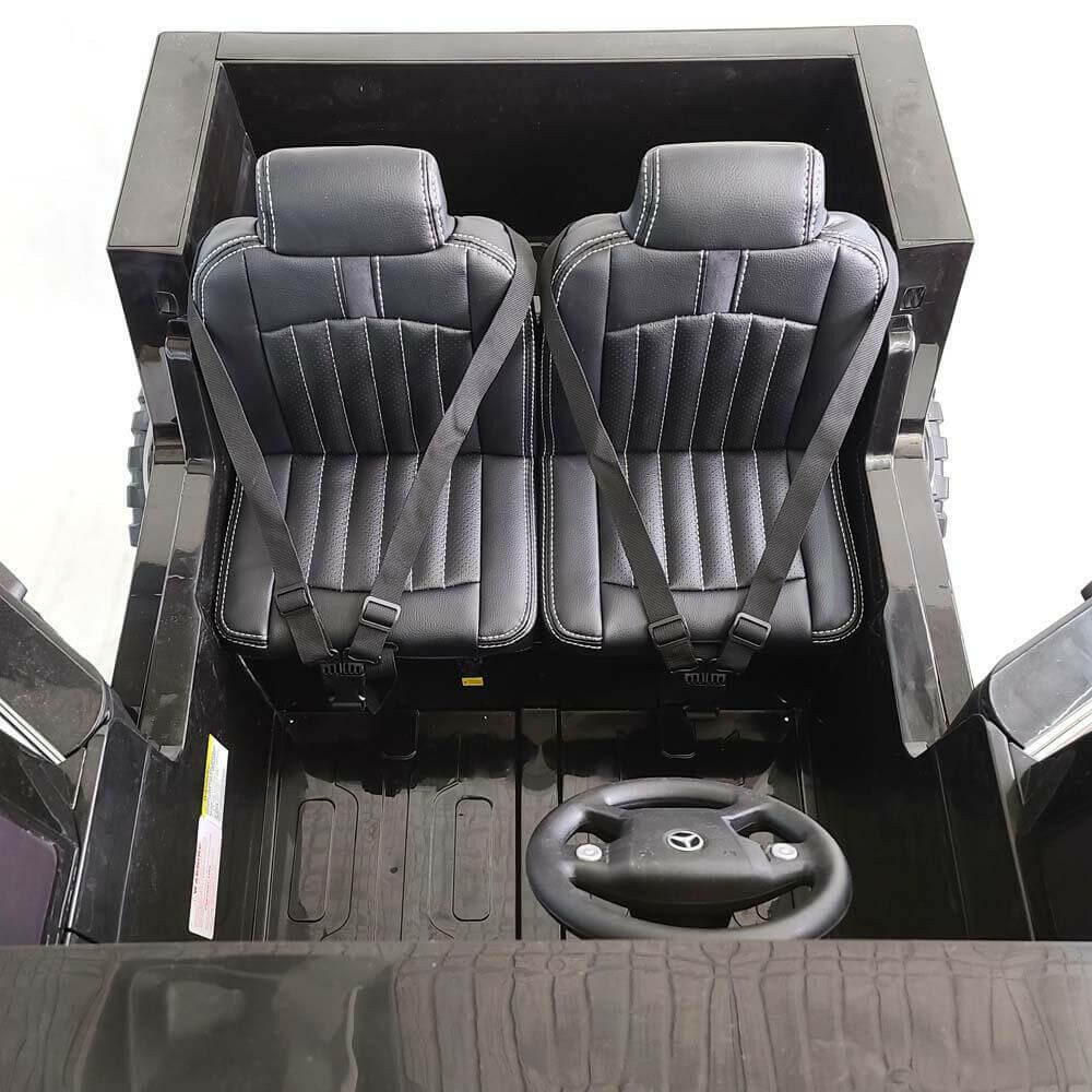 24V Mercedes Kids Zetros Ride-On Electric with Parental Remote, MP3, Leather Seats, Trunk Space - Kids Eye Candy