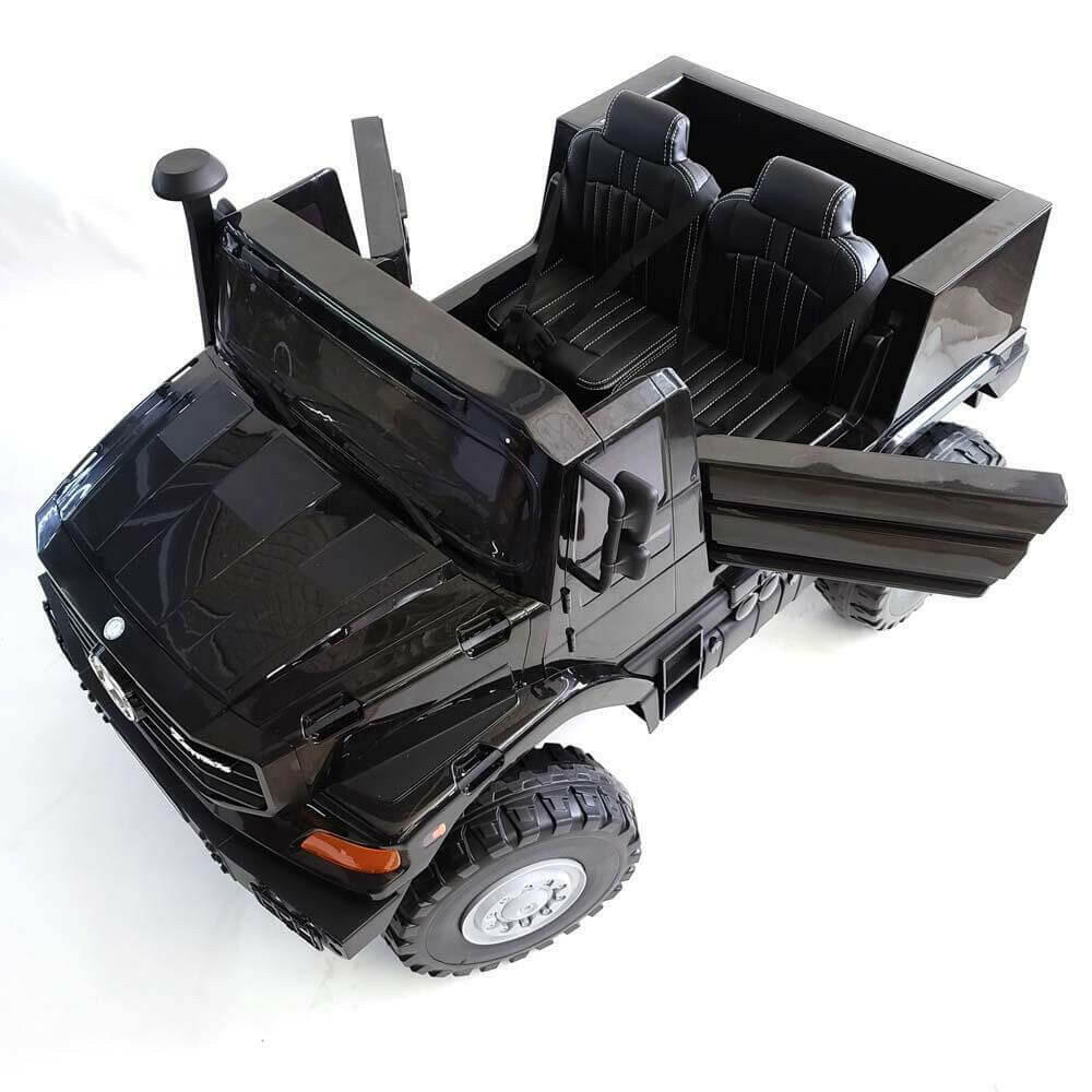 24V Mercedes Kids Zetros Ride-On Electric with Parental Remote, MP3, Leather Seats, Trunk Space - Kids Eye Candy