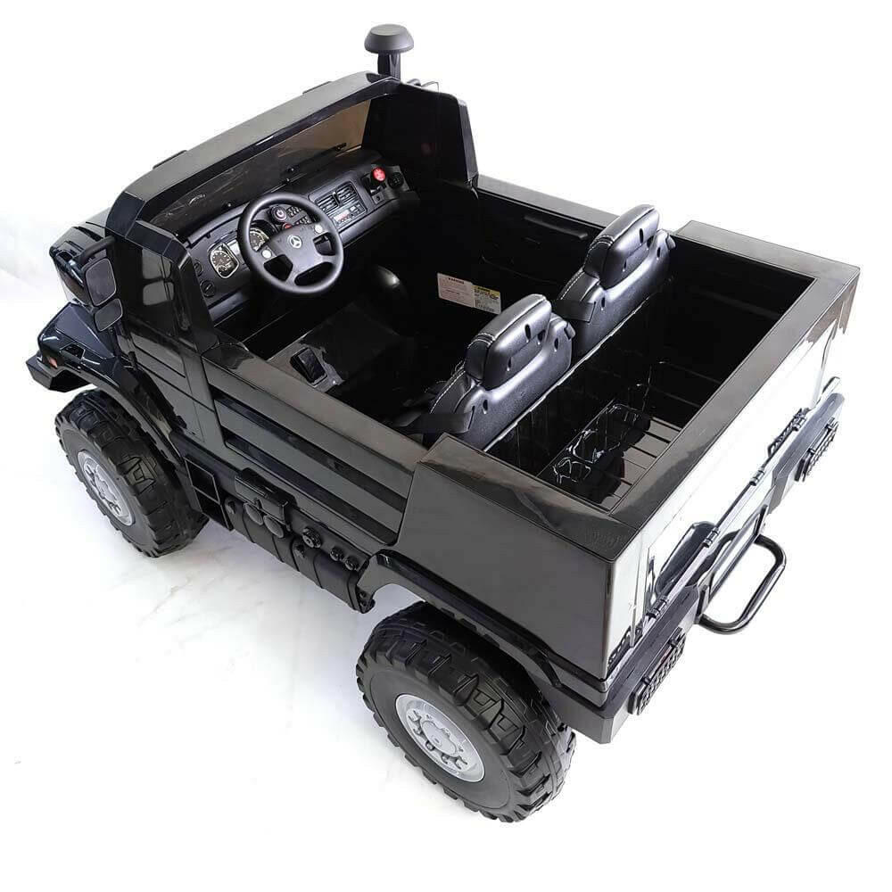 24V Mercedes Kids Zetros Ride-On Electric with Parental Remote, MP3, Leather Seats, Trunk Space - Kids Eye Candy