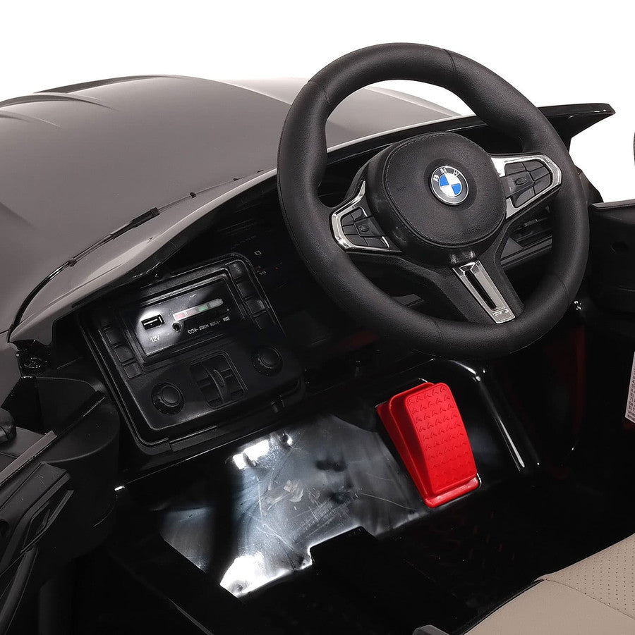 12V BMW M4 Ride On Car MP3 LED Lights Parental Remote