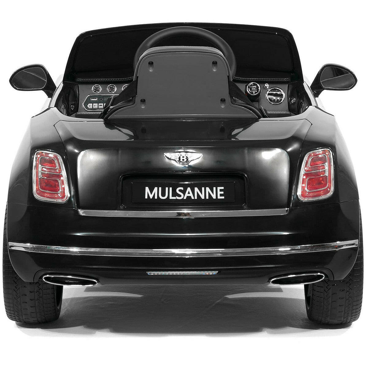 12V Bentley Mulsanne Ride On Car Parental Remote Leather Seats MP3 LED