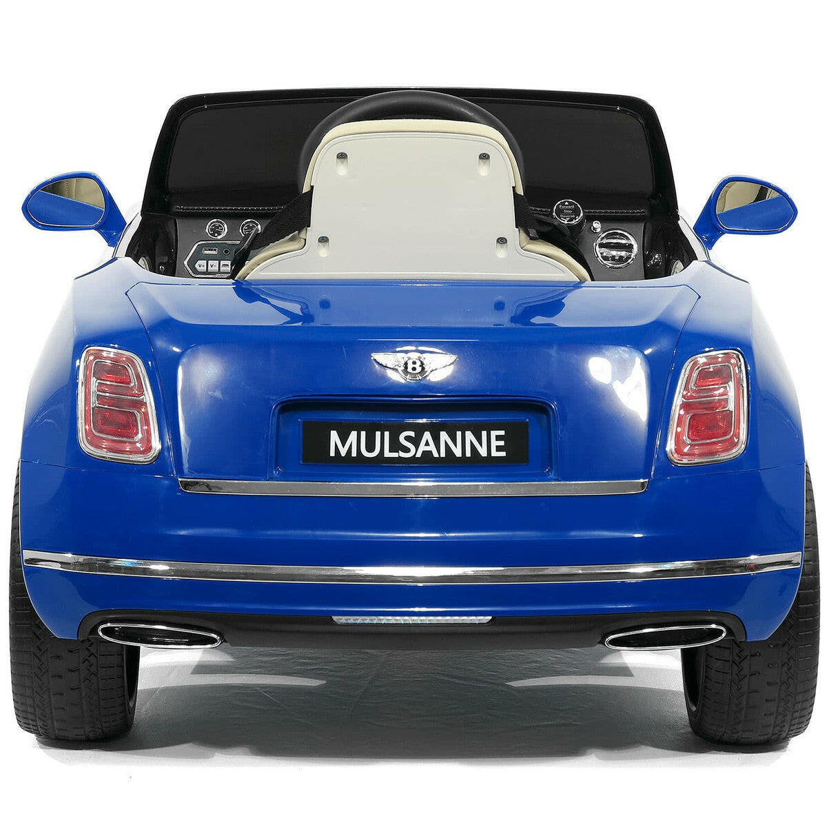 12V Bentley Mulsanne Ride On Car Parental Remote Leather Seats MP3 LED