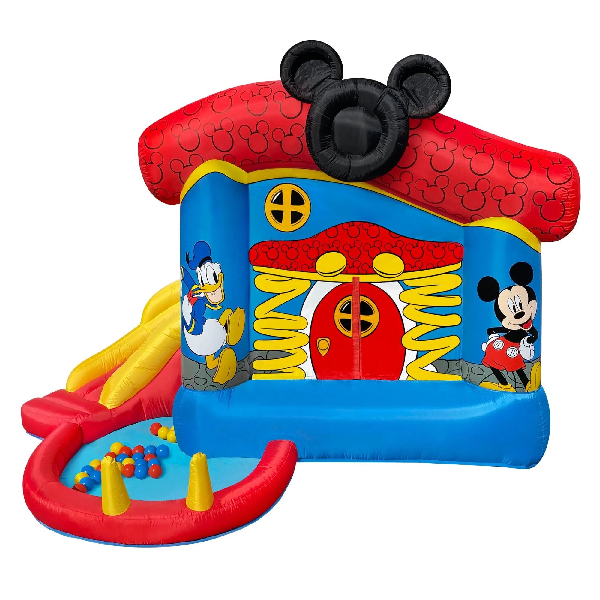 Mickey Mouse Inflatable Bounce House Ball Pit