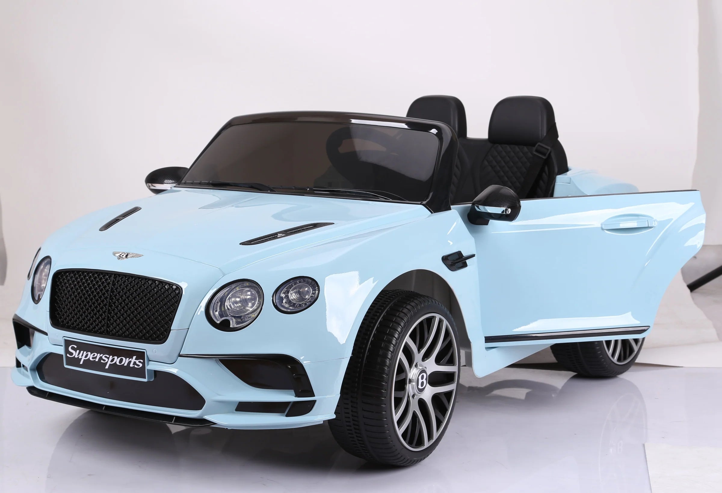 12V Bentley Continental Ride On Parental Remote Leather Seats MP3 LED