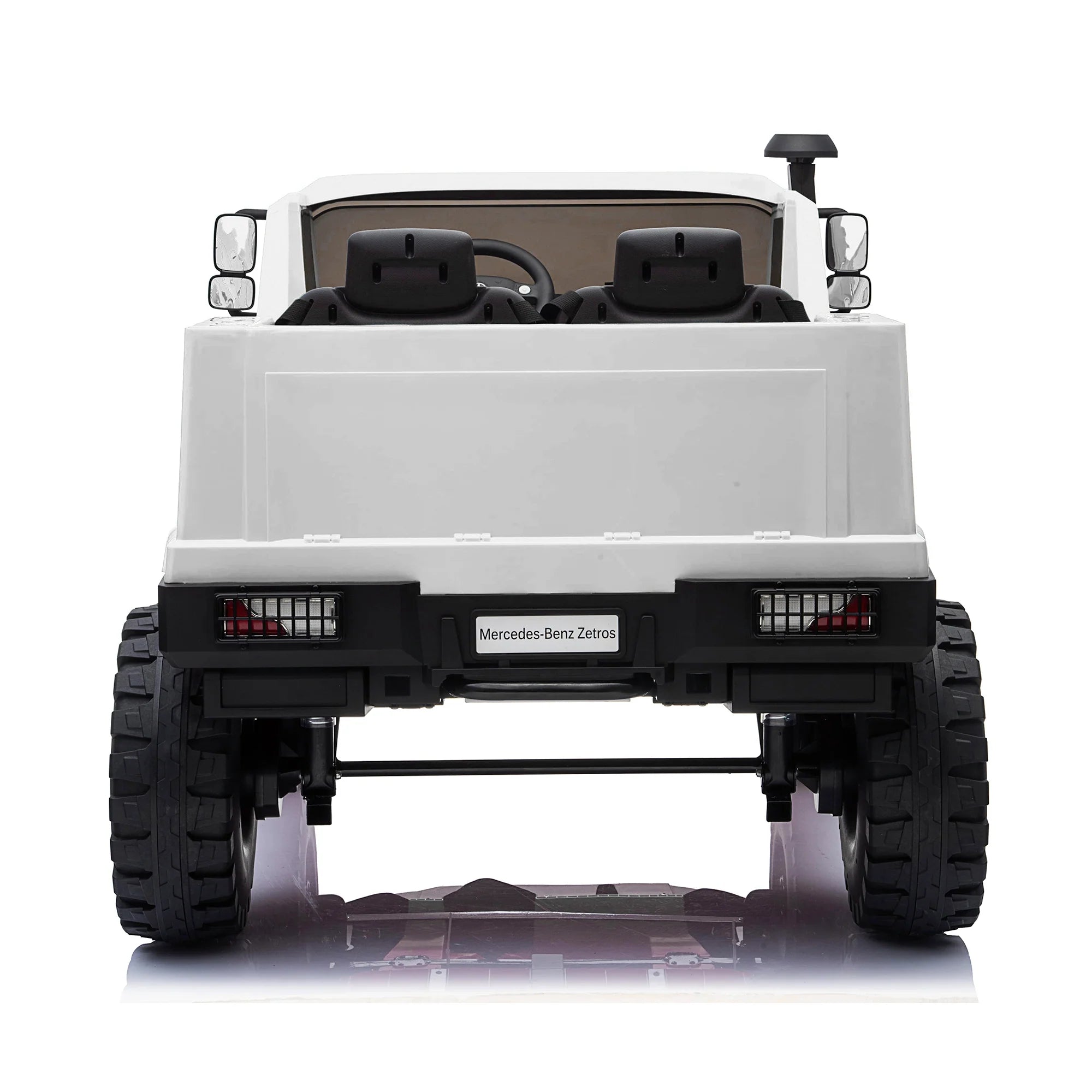 24V Mercedes Zetros Ride-On Car Parental Remote Leather Seats MP3 LED Lights