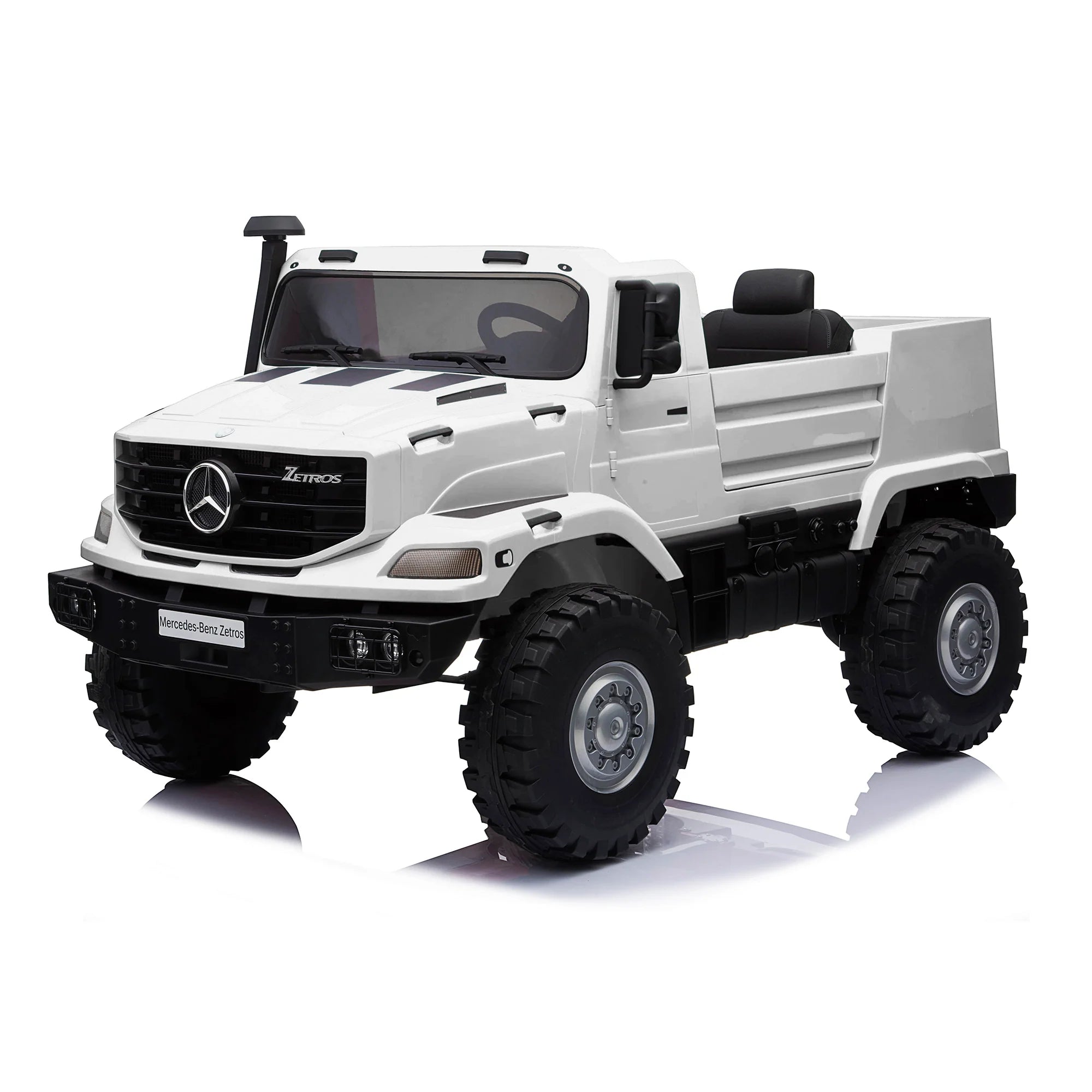 24V Mercedes Zetros Ride-On Car Parental Remote Leather Seats MP3 LED Lights