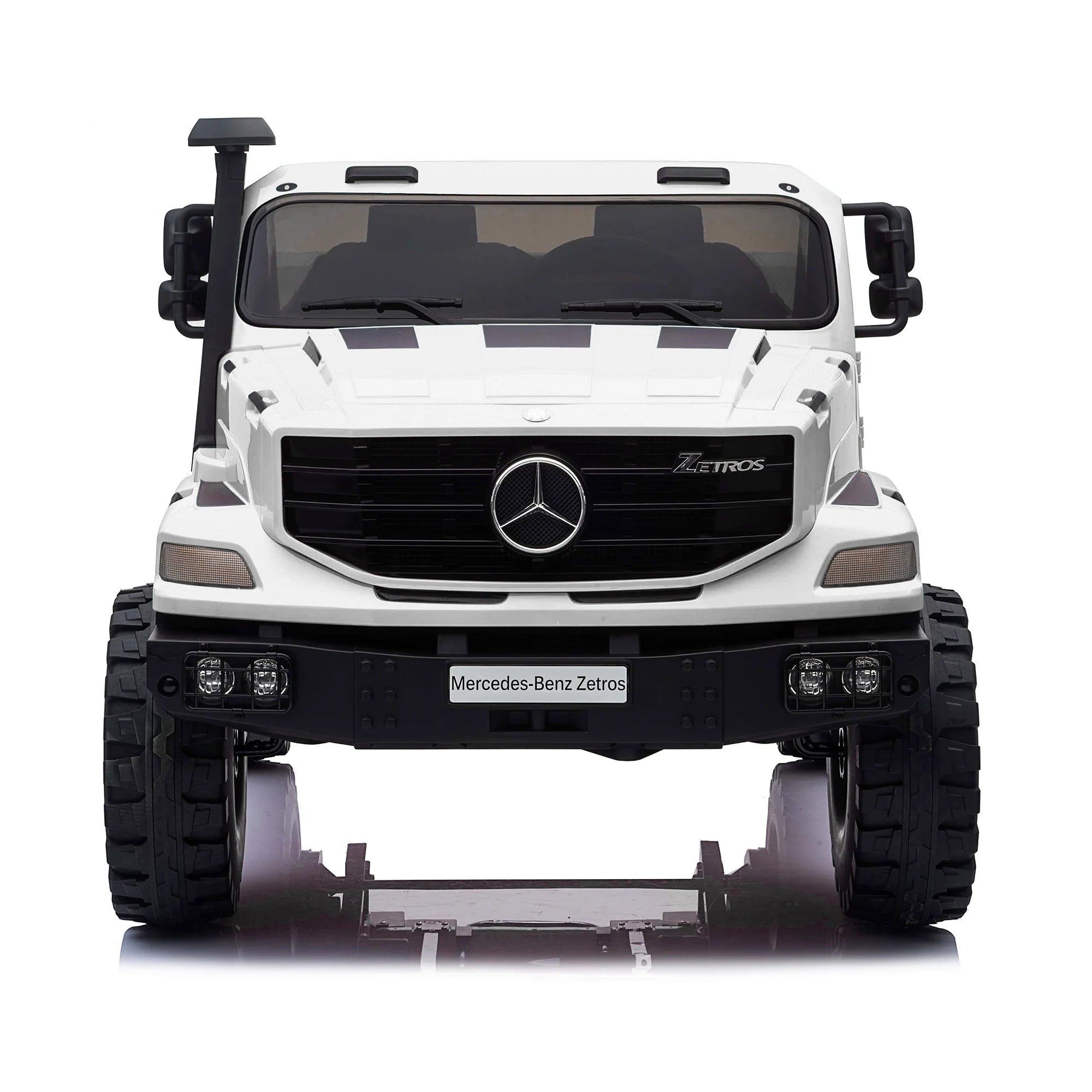 12V Mercedes Zetros Ride-On Car Parental Remote Leather Seats MP3 LED Lights