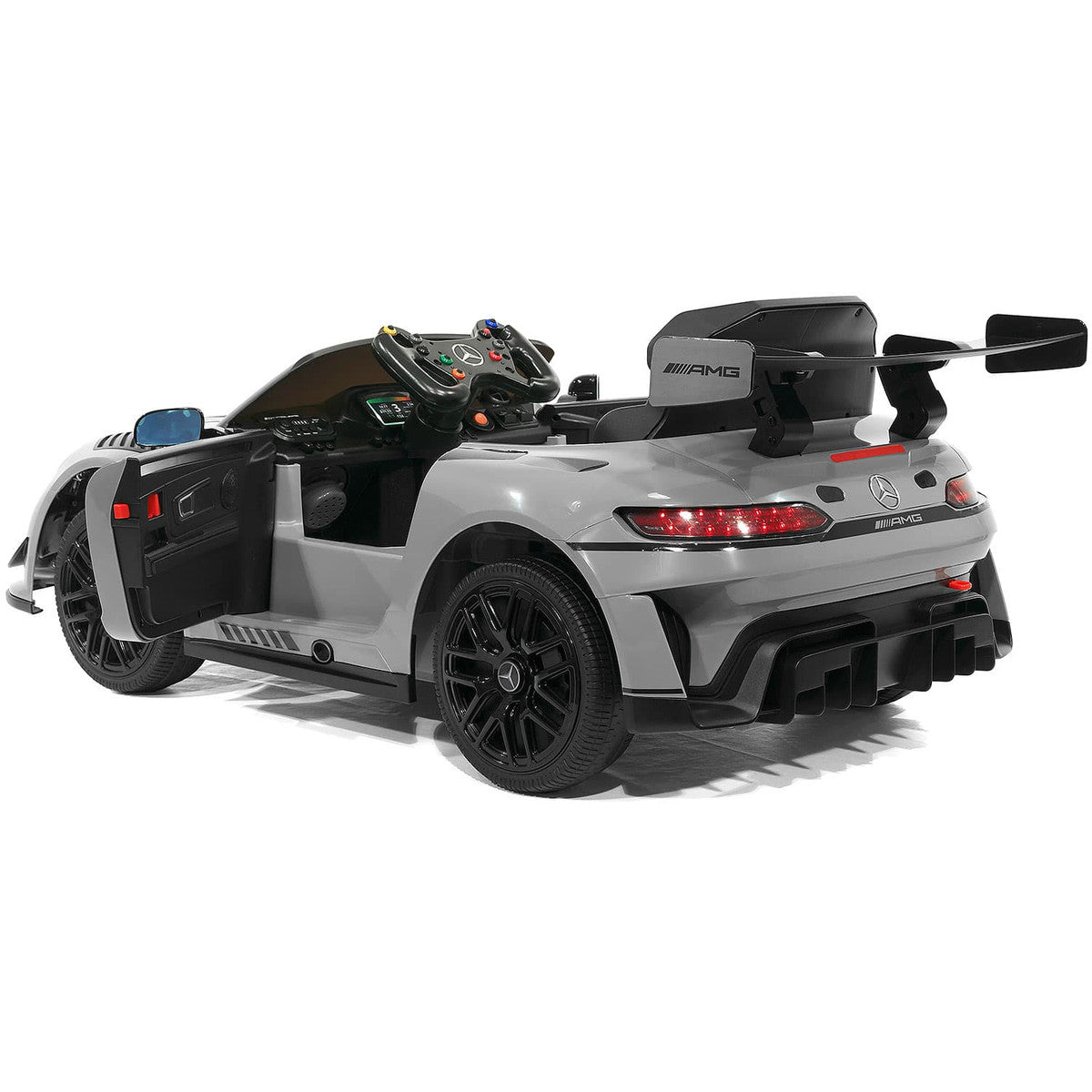 12V Mercedes AMG Kids Ride On Parental Remote MP3 LED Lights