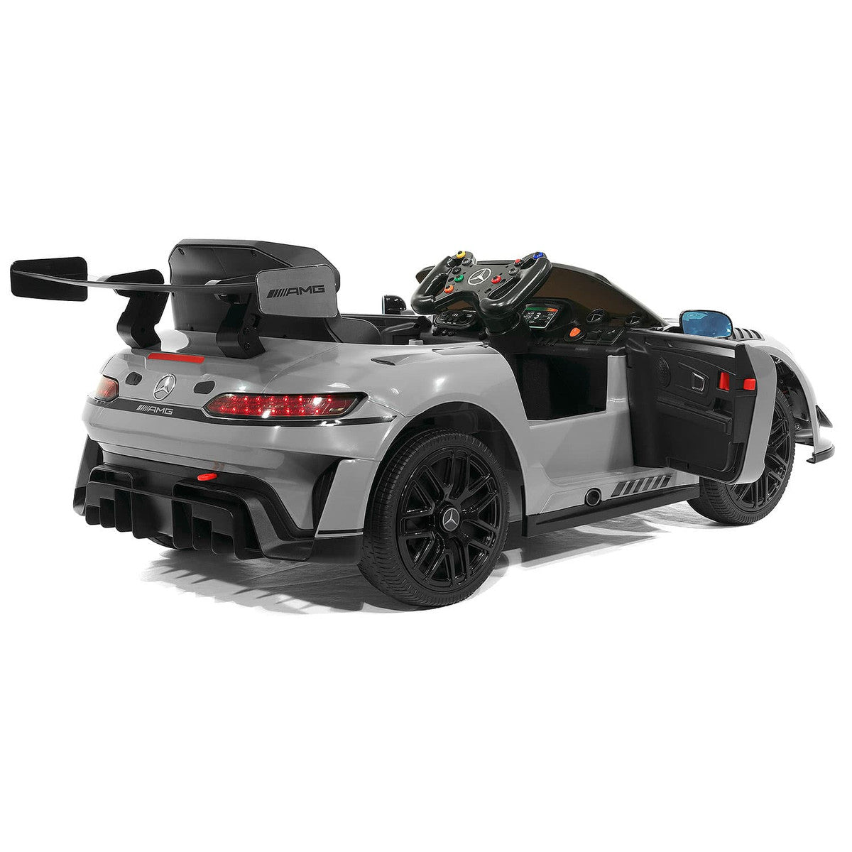 12V Mercedes AMG Kids Ride On Parental Remote MP3 LED Lights