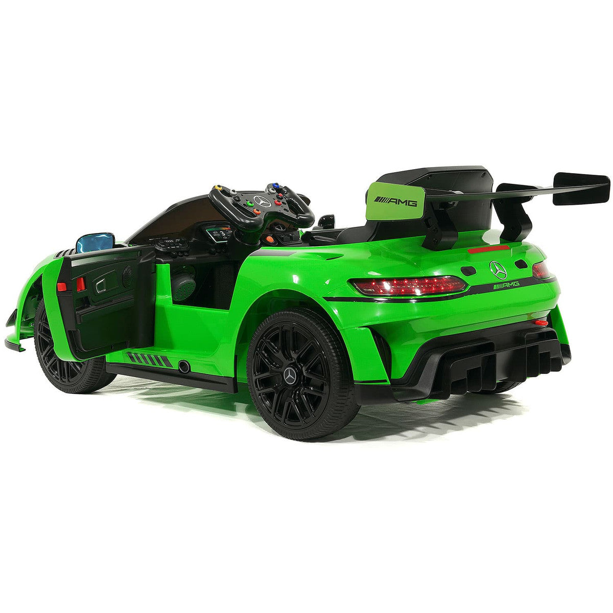 12V Mercedes AMG Kids Ride On Parental Remote MP3 LED Lights