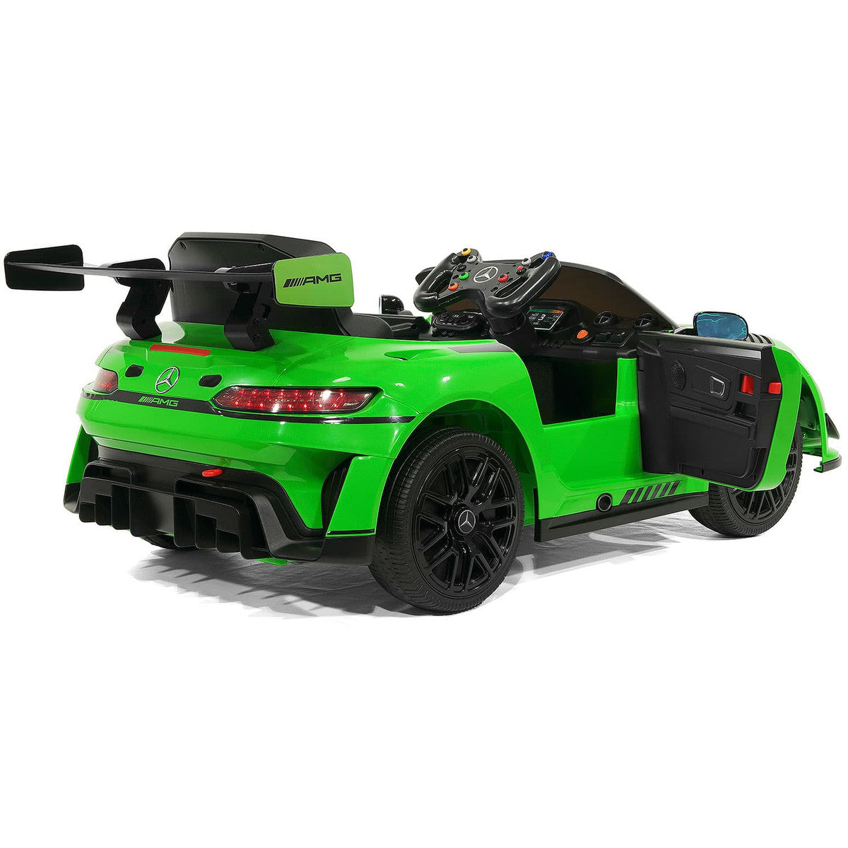 12V Mercedes AMG Kids Ride On Parental Remote MP3 LED Lights