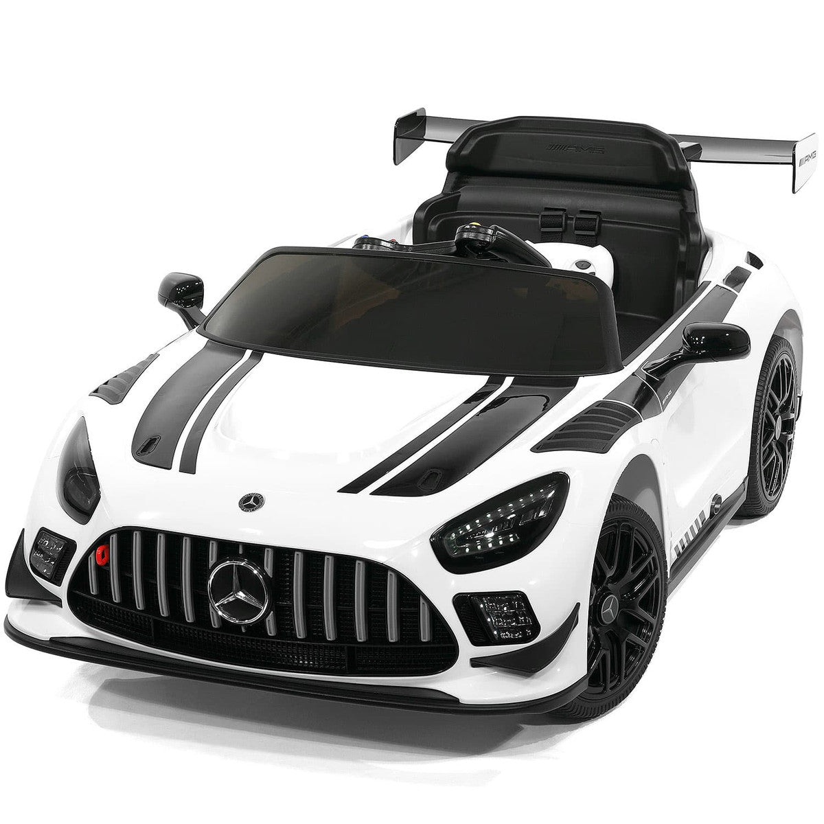 12V Mercedes AMG Kids Ride On Parental Remote MP3 LED Lights