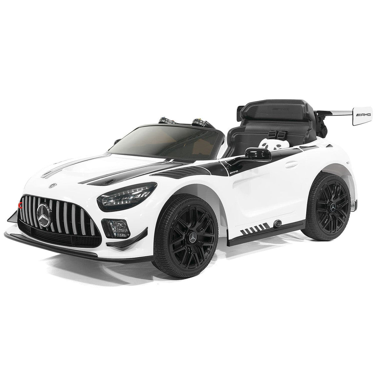12V Mercedes AMG Kids Ride On Parental Remote MP3 LED Lights