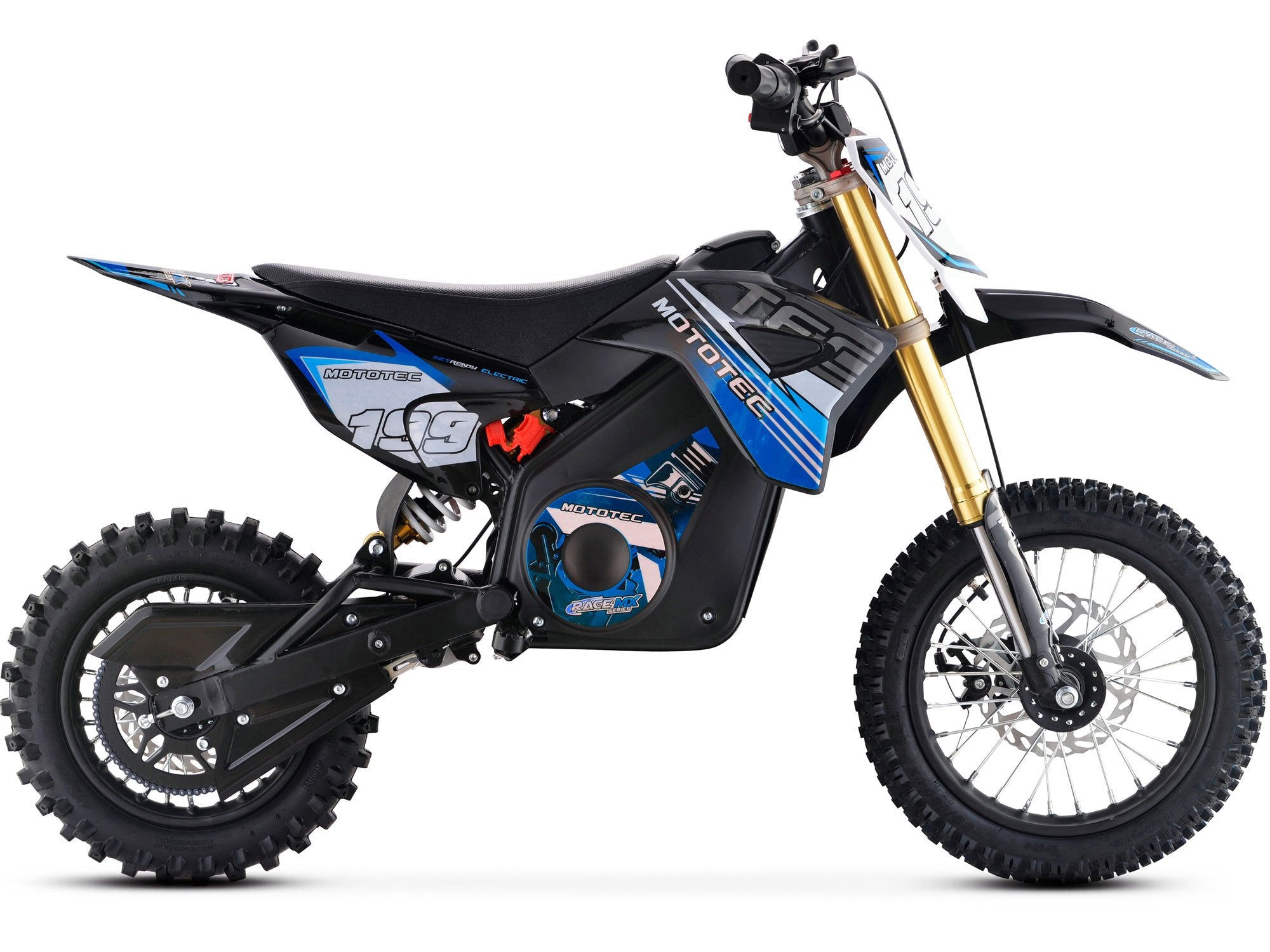 Mototec 36V Electric Kids Dirt Bike 1000w 3-Adjustable Speeds