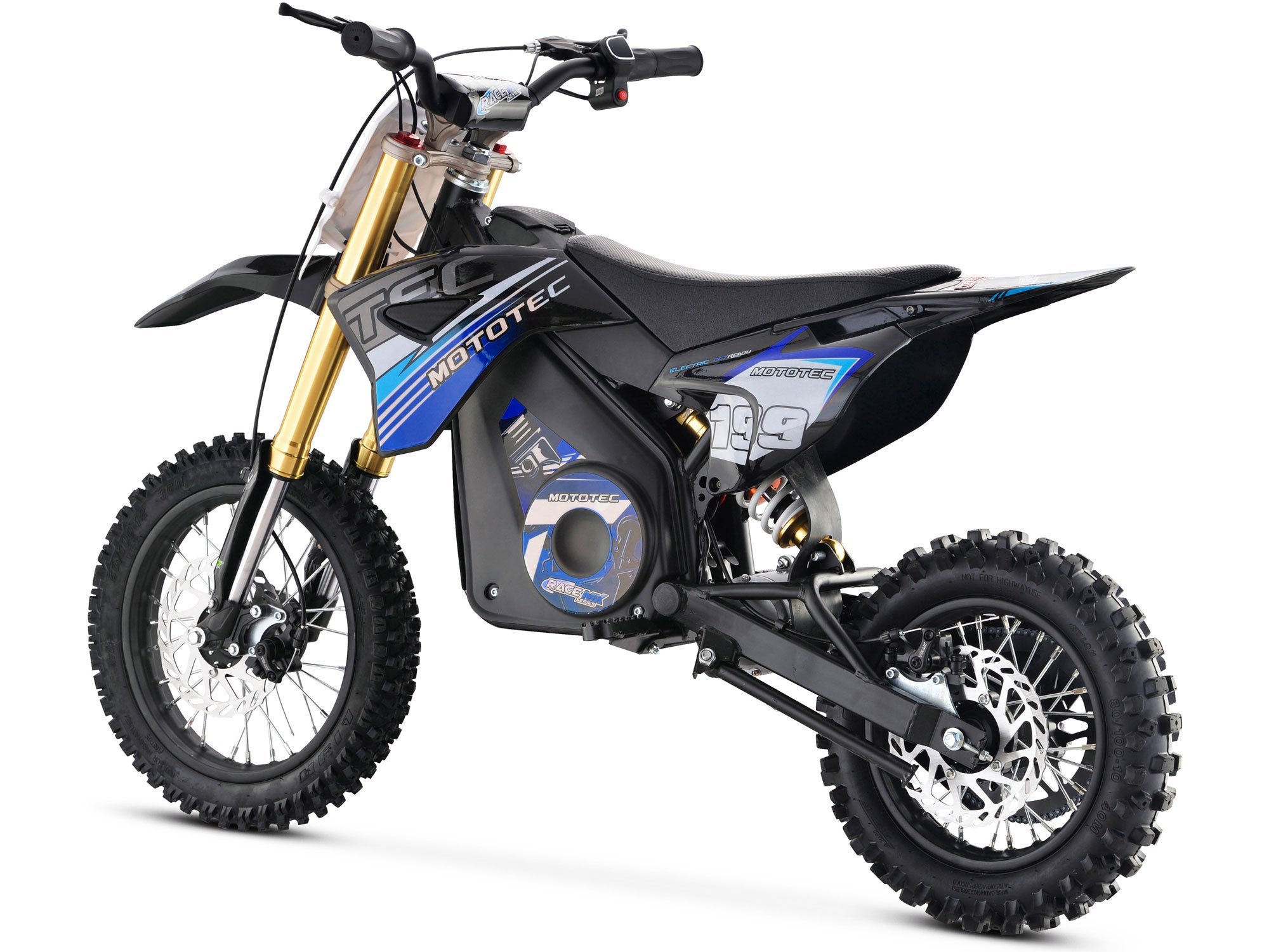 Mototec 36V Electric Kids Dirt Bike 1000w 3-Adjustable Speeds