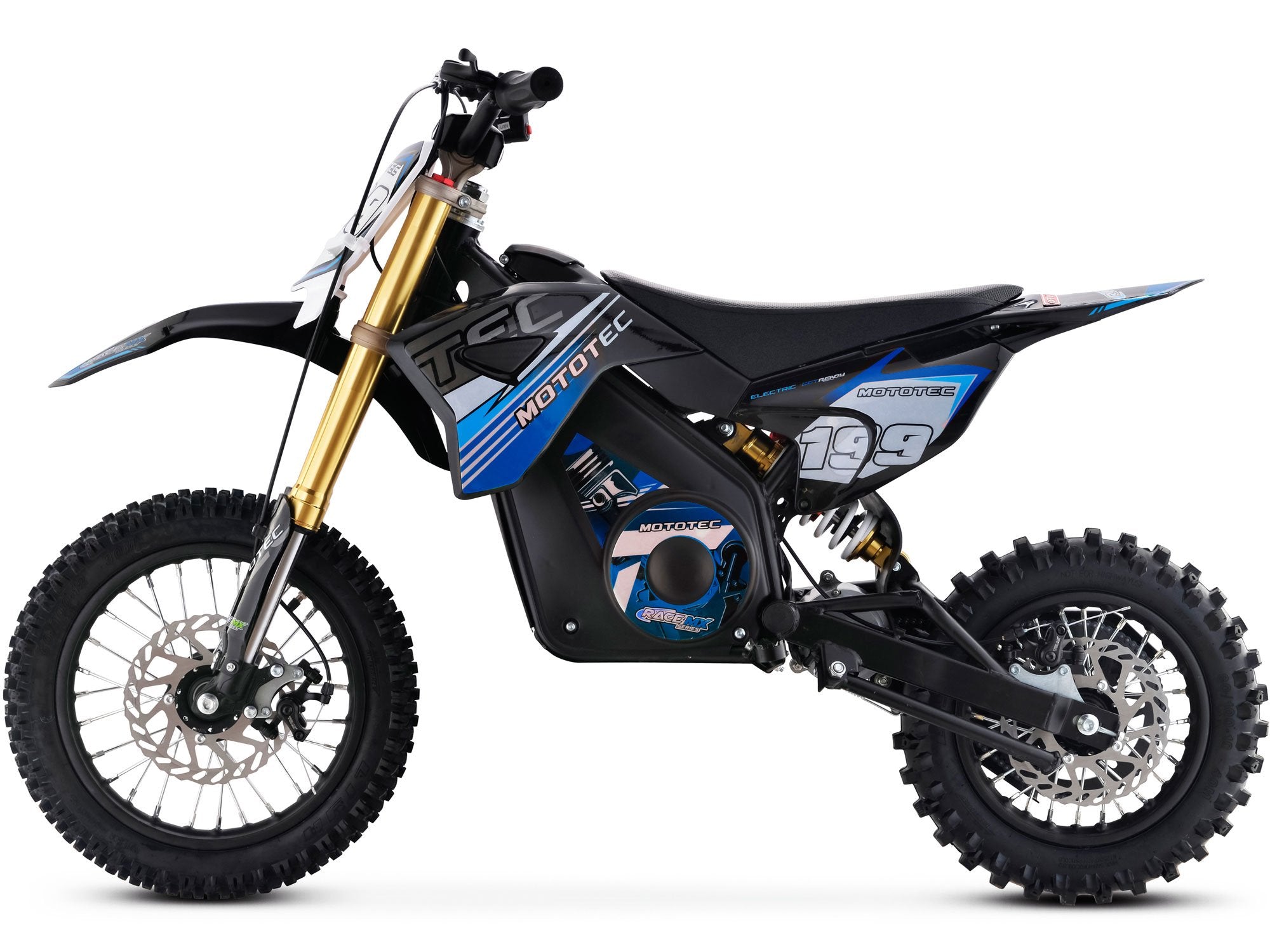 Mototec 36V Electric Kids Dirt Bike 1000w 3-Adjustable Speeds