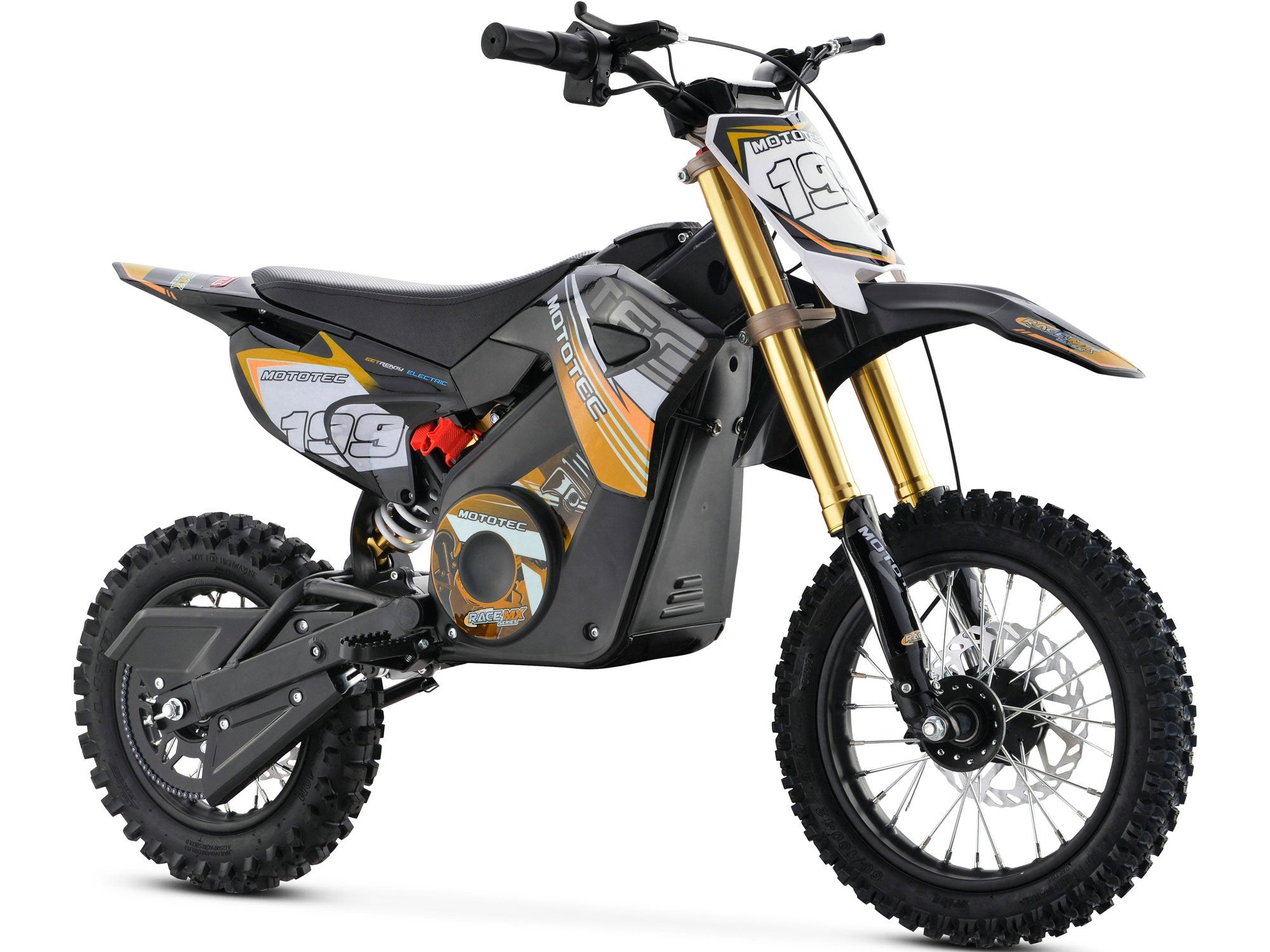 Mototec 36V Electric Kids Dirt Bike 1000w 3-Adjustable Speeds