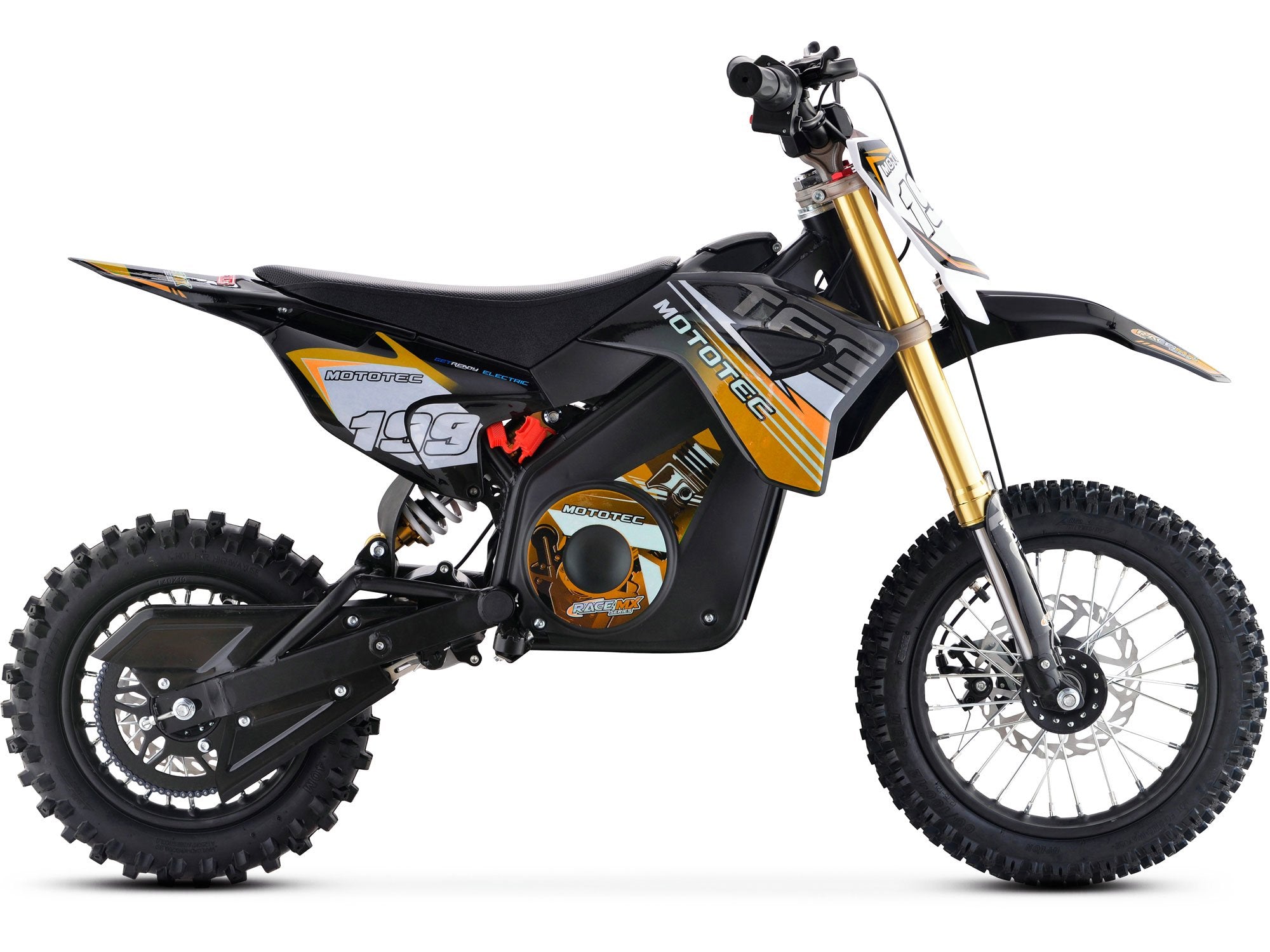 Mototec 36V Electric Kids Dirt Bike 1000w 3-Adjustable Speeds