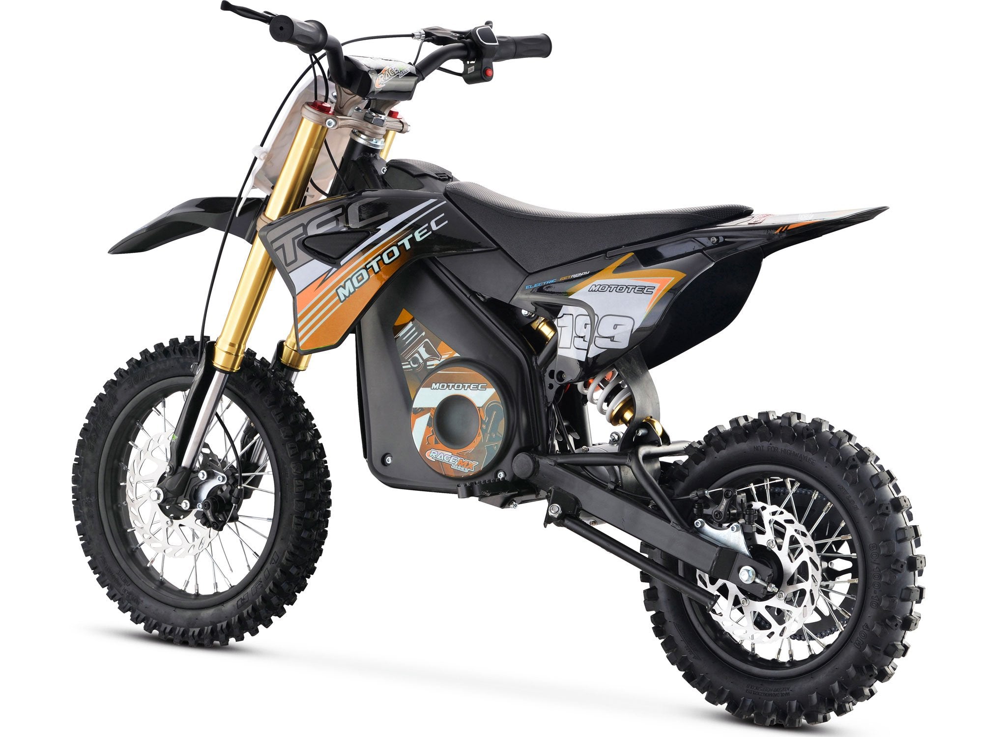 Mototec 36V Electric Kids Dirt Bike 1000w 3-Adjustable Speeds