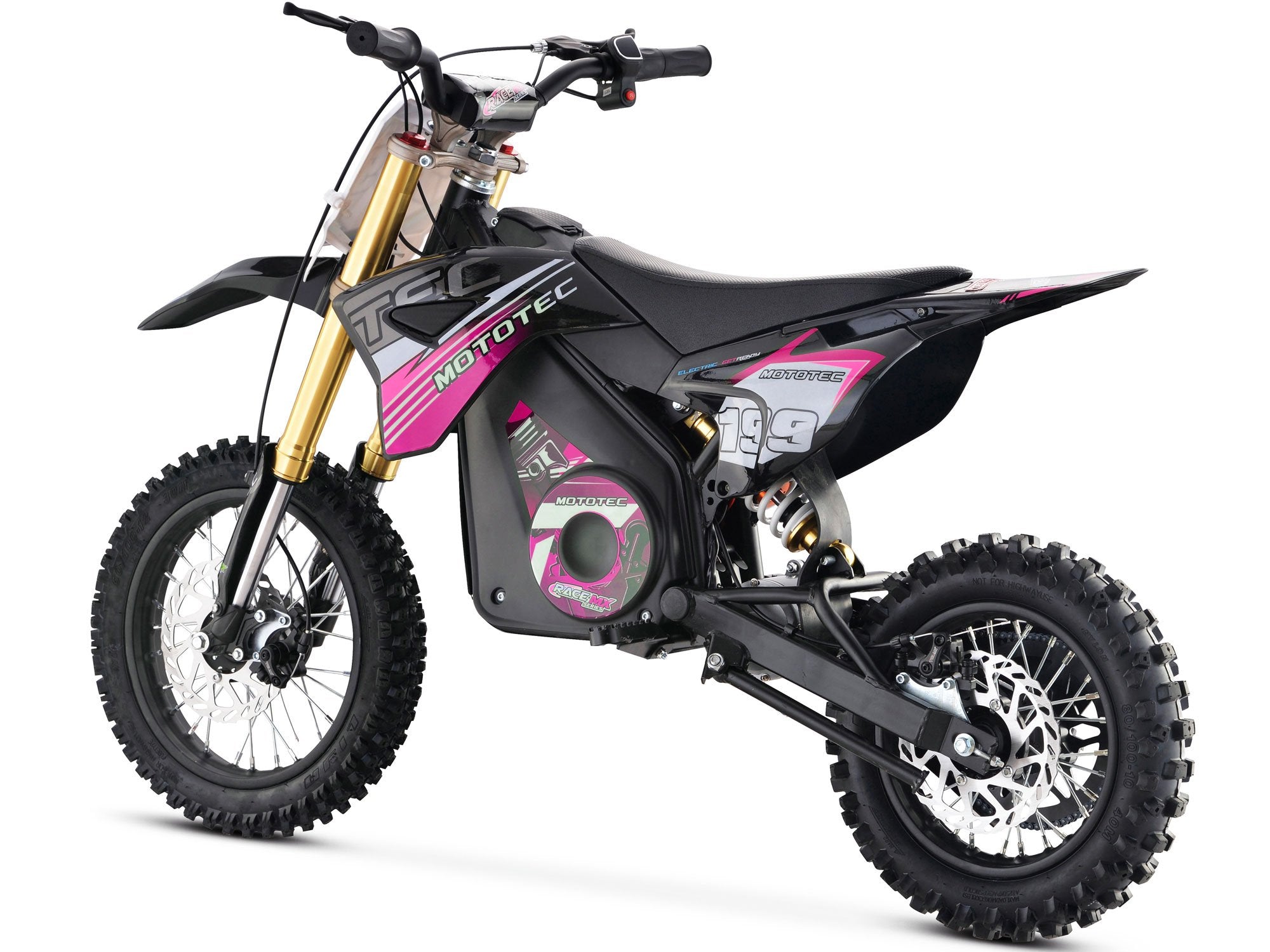 Mototec 36V Electric Kids Dirt Bike 1000w 3-Adjustable Speeds
