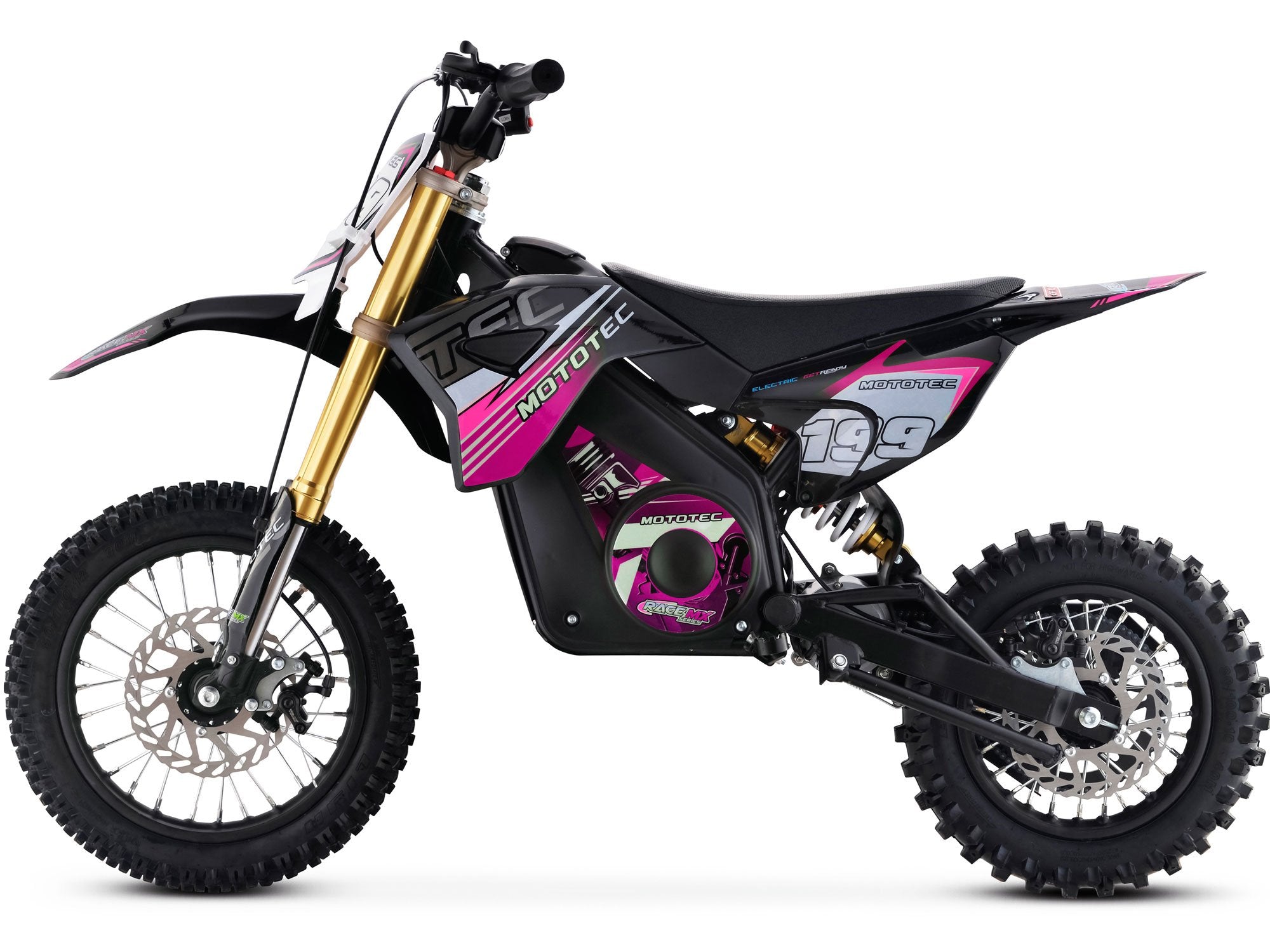 Mototec 36V Electric Kids Dirt Bike 1000w 3-Adjustable Speeds