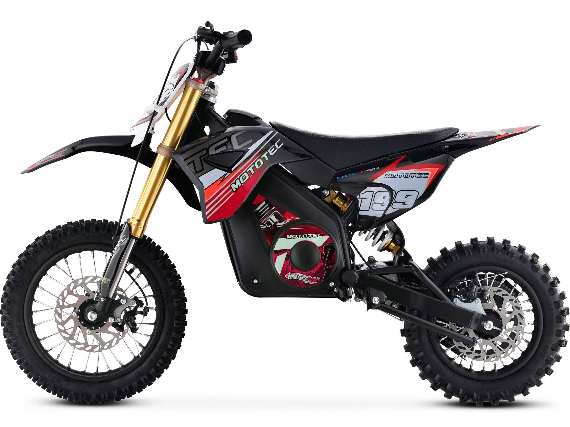 Mototec 36V Electric Kids Dirt Bike 1000w 3-Adjustable Speeds