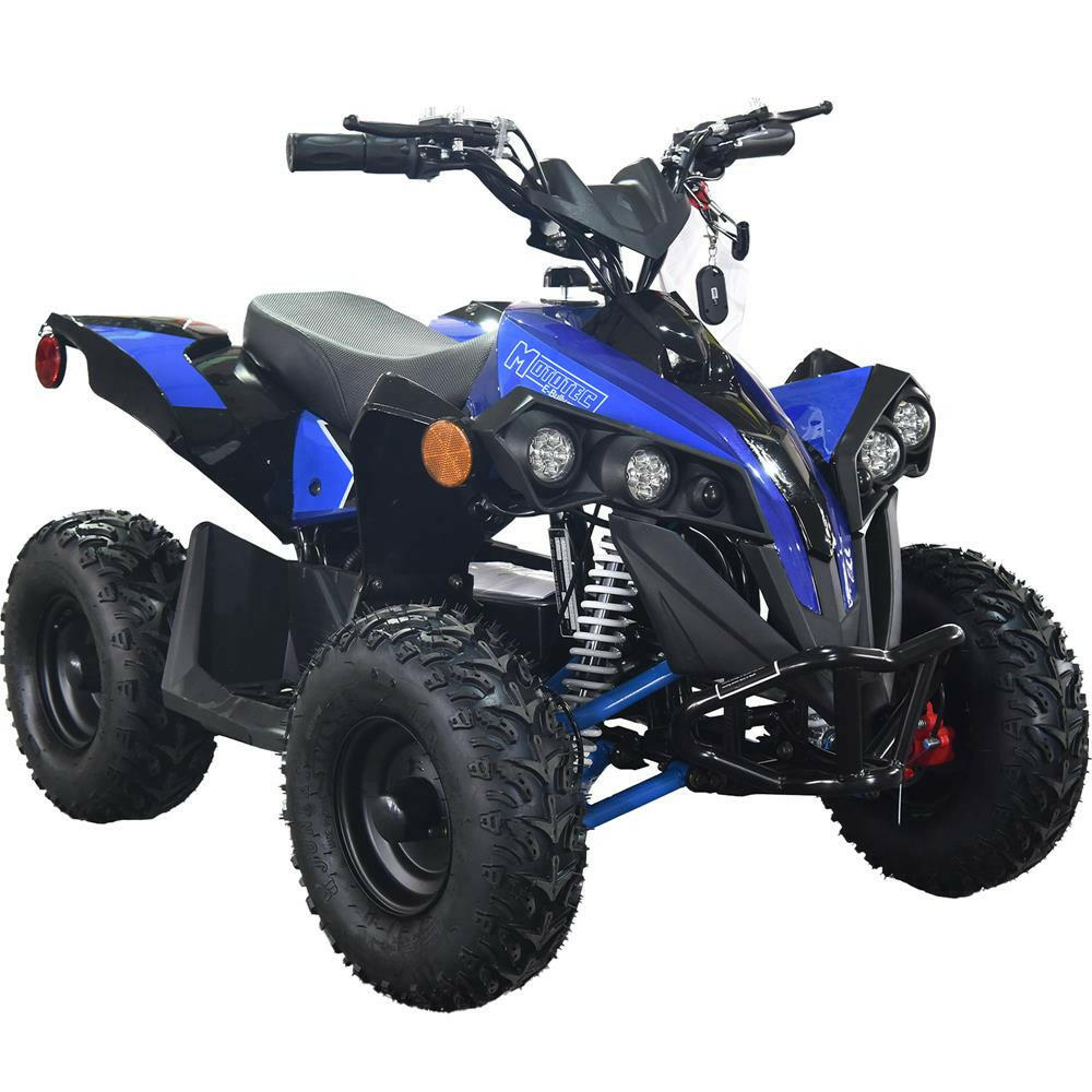 36V Moto ATV 1000w E-Rider 4x4 AWD Key Accessible LED Lights