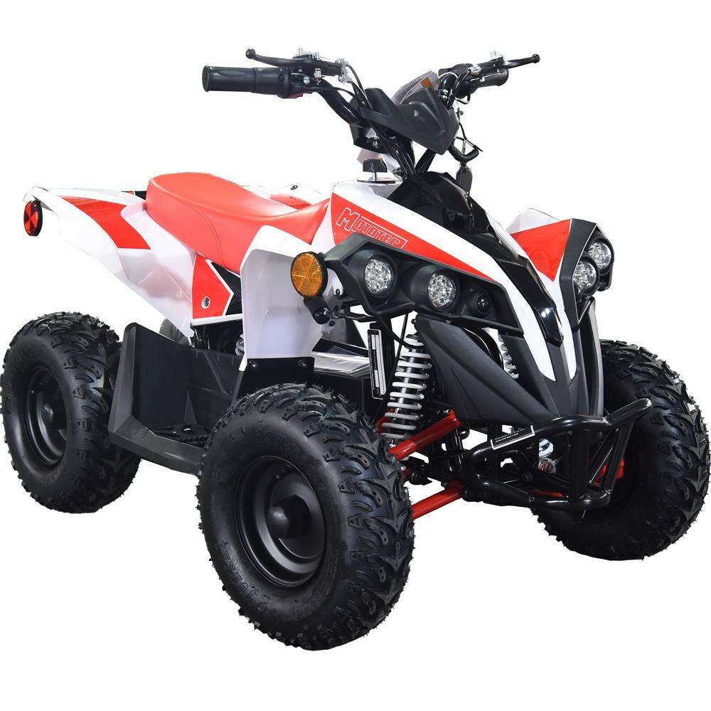 36V Moto ATV 1000w E-Rider 4x4 AWD Key Accessible LED Lights
