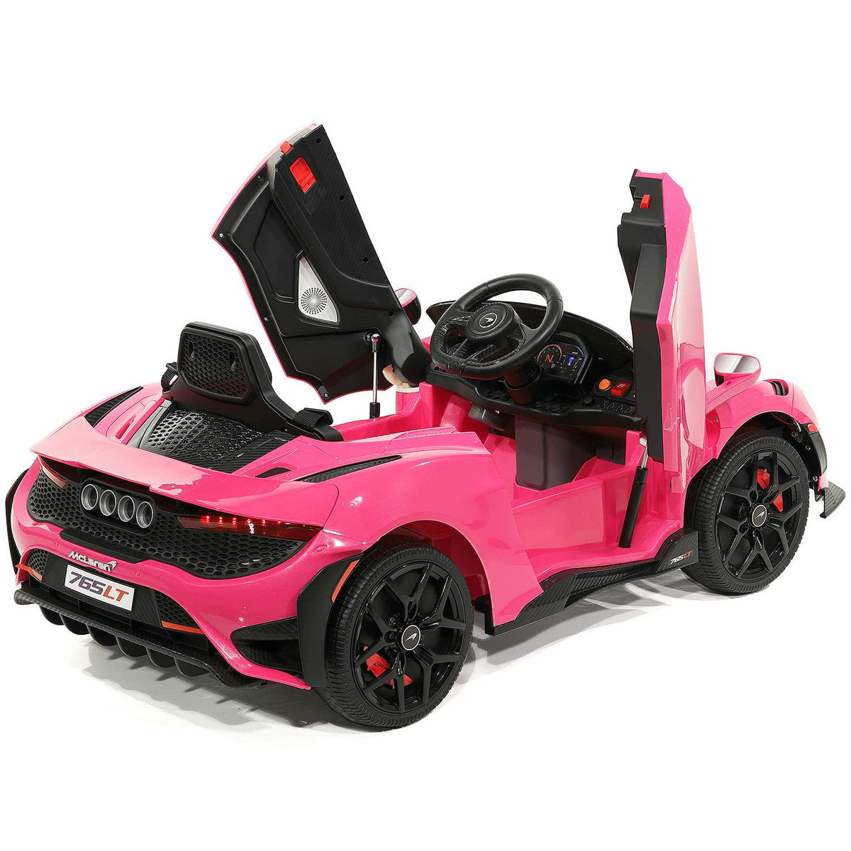 McLaren 765LT 12V Butterfly Doors Kids Ride on Car Parental Remote