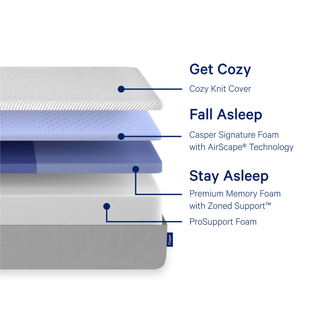 Casper Original Hybrid Queen Size Mattress