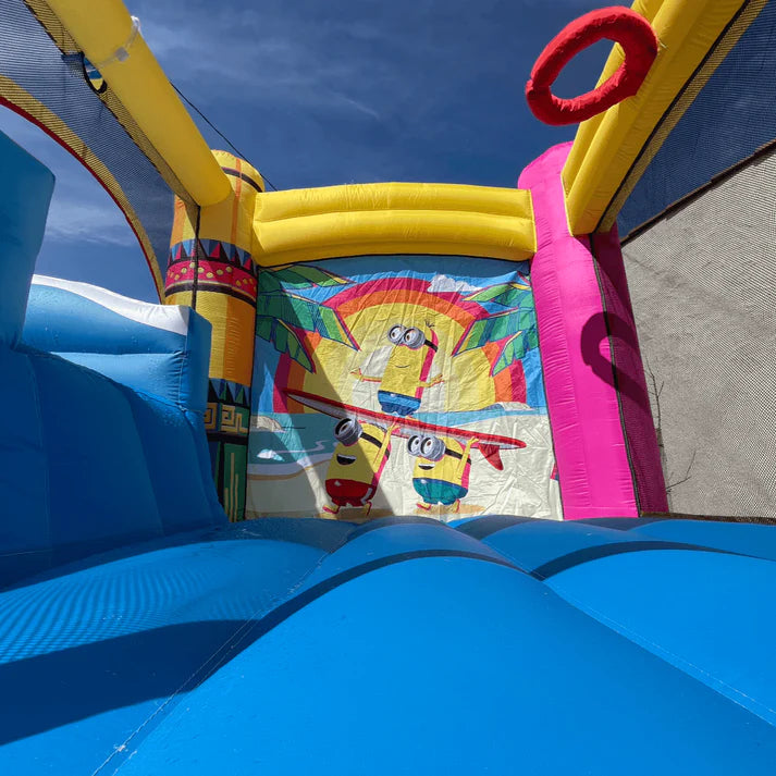 minions bounce castle