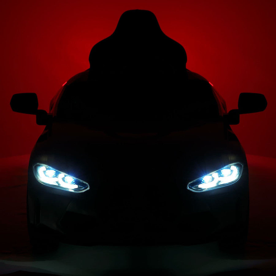 12V BMW M4 Ride On Car MP3 LED Lights Parental Remote