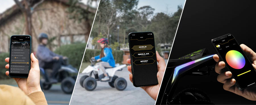 36V Electric Hyper Quad 4-Wheeler All Terrain