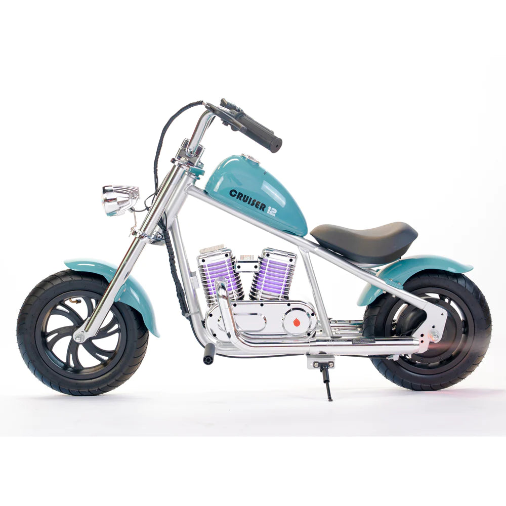 Mini Kids Electric Chopper 24V Cruiser Mach 12 Chrome Plus