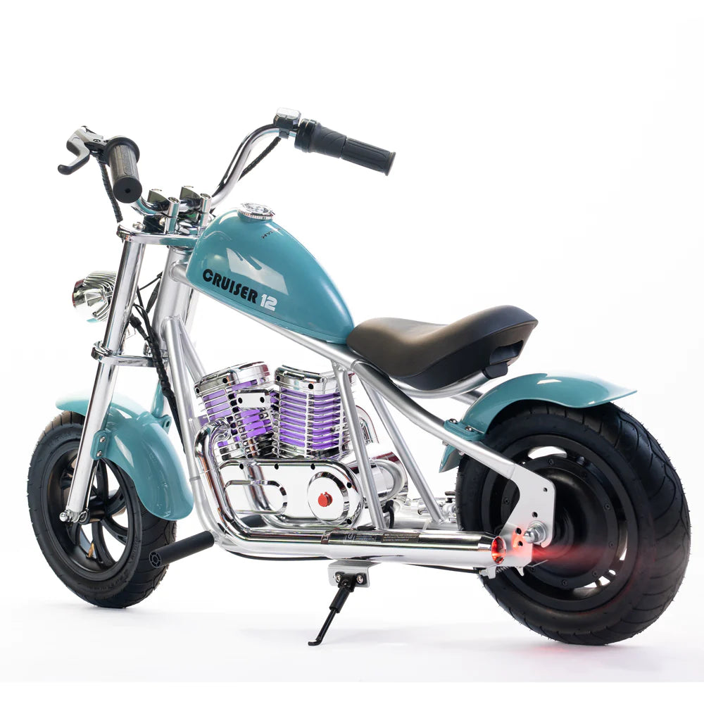 Mini Kids Electric Chopper 24V Cruiser Mach 12 Chrome Plus
