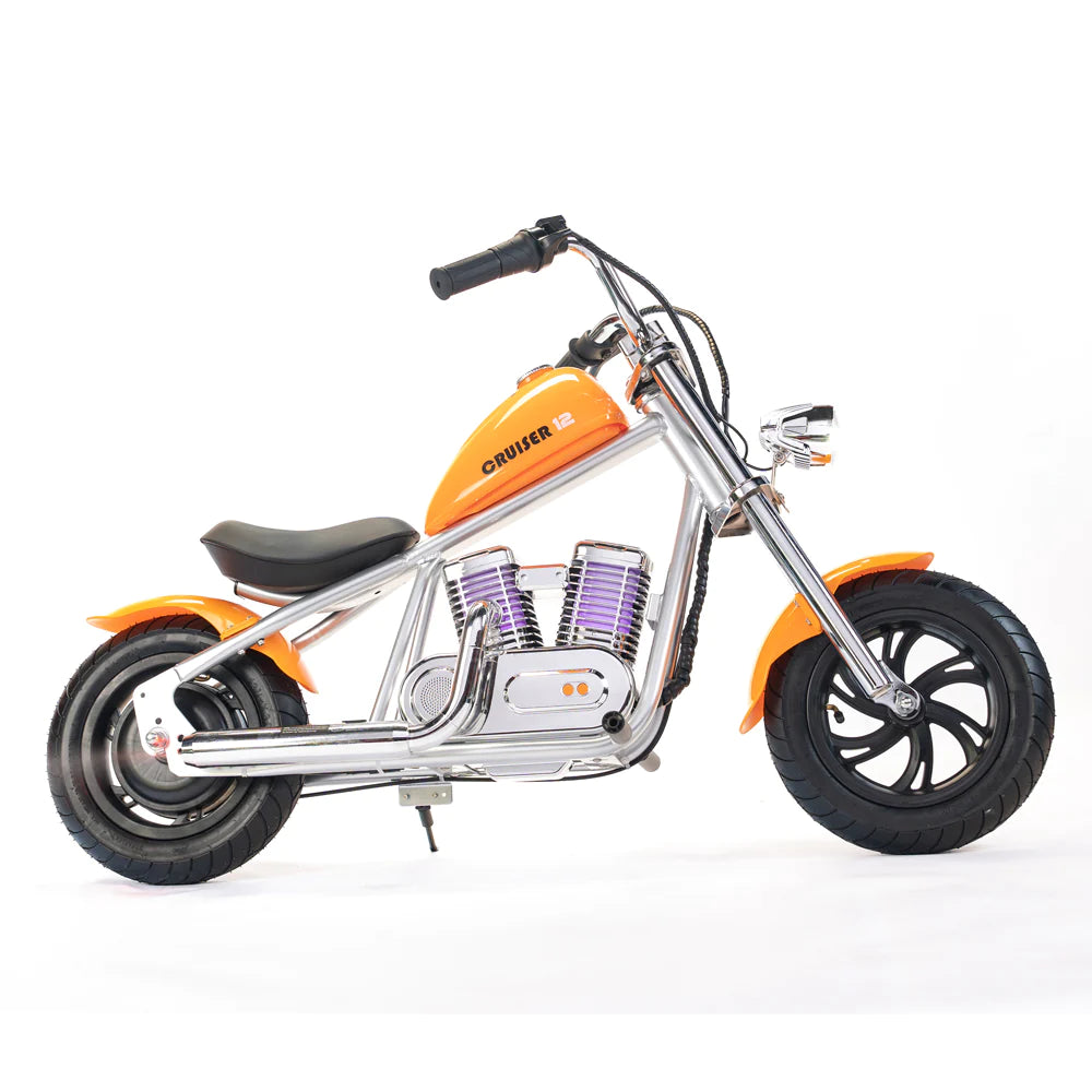 Mini Kids Electric Chopper 24V Cruiser Mach 12 Chrome Plus