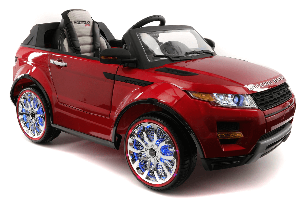 12volt Licensed Rover Truck Kids Car w/ Parent Remote, MP3, LED Lights - Kids Eye Candy