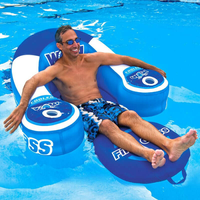 First Class Pool Lounge with Back and Foot Rest - Kids Eye Candy