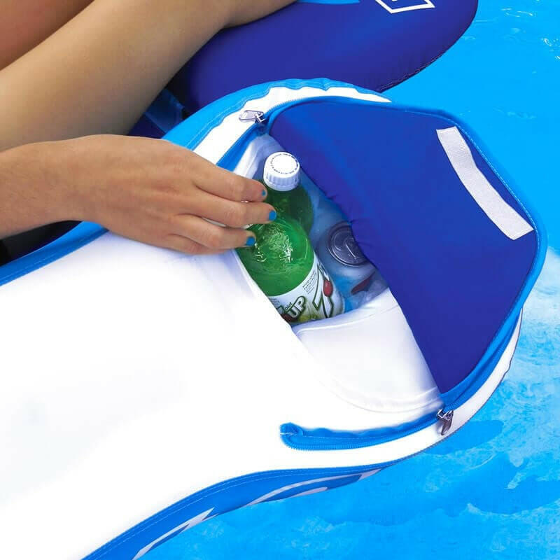 First Class Pool Lounge with Back and Foot Rest - Kids Eye Candy