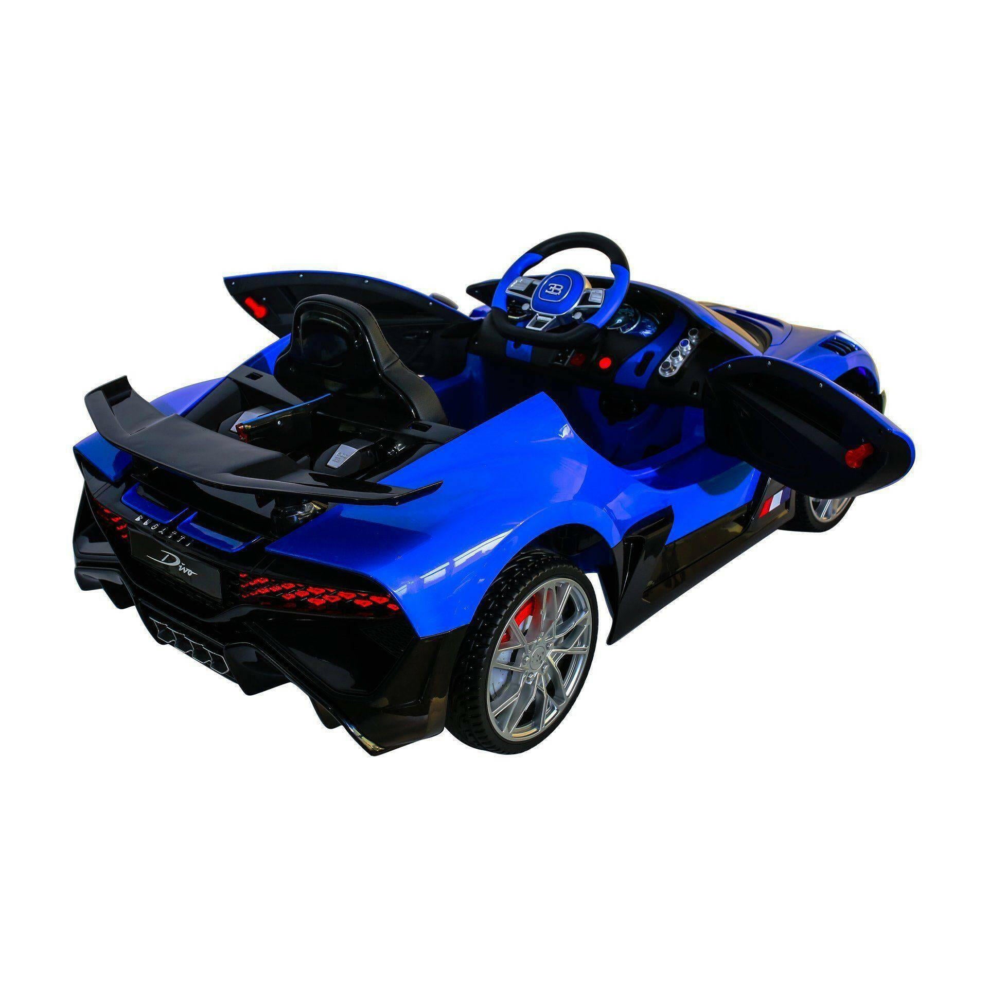 12V Bugatti Divo 1 Seater Ride on Car - Dti Direct USA