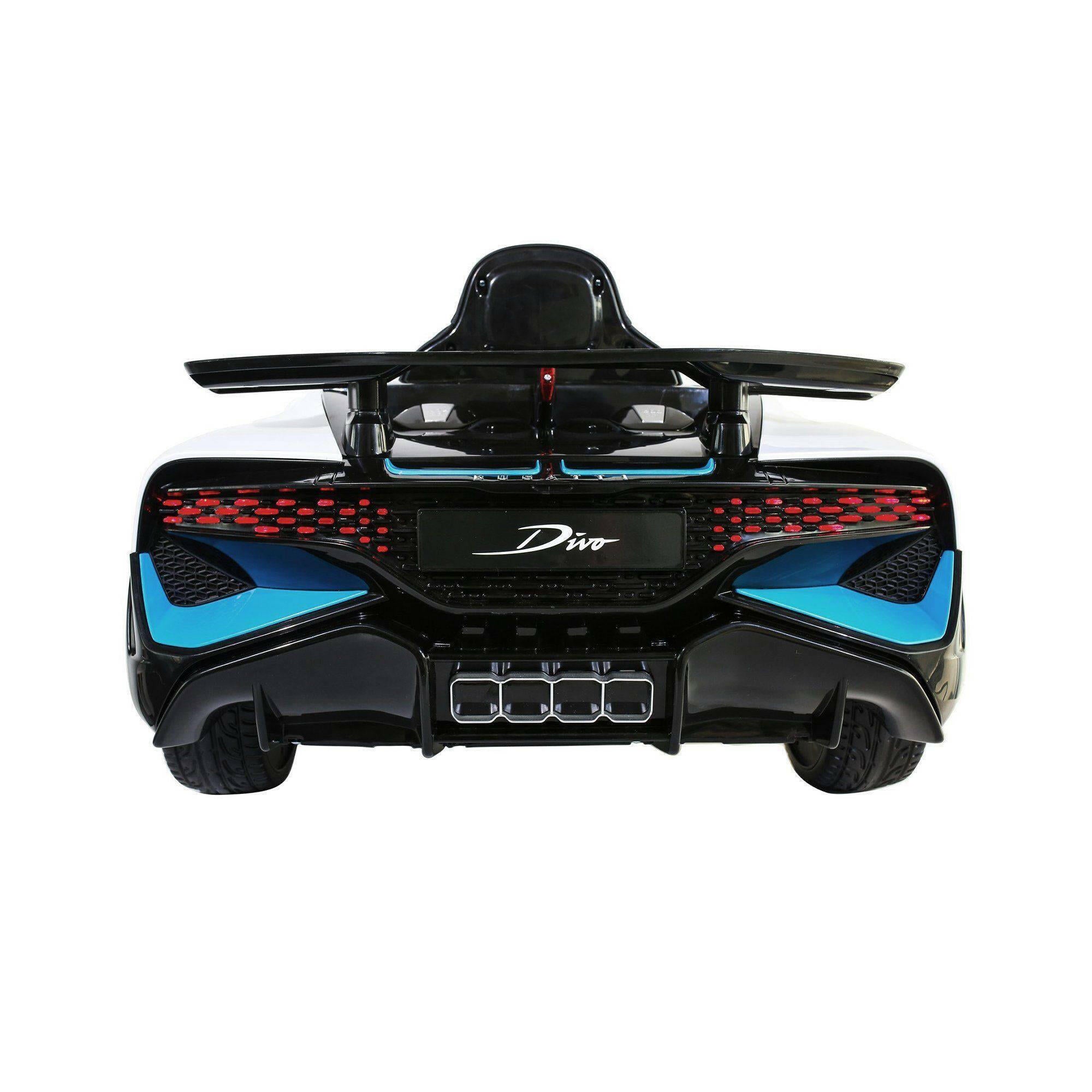 12V Bugatti Divo 1 Seater Ride on Car - Dti Direct USA
