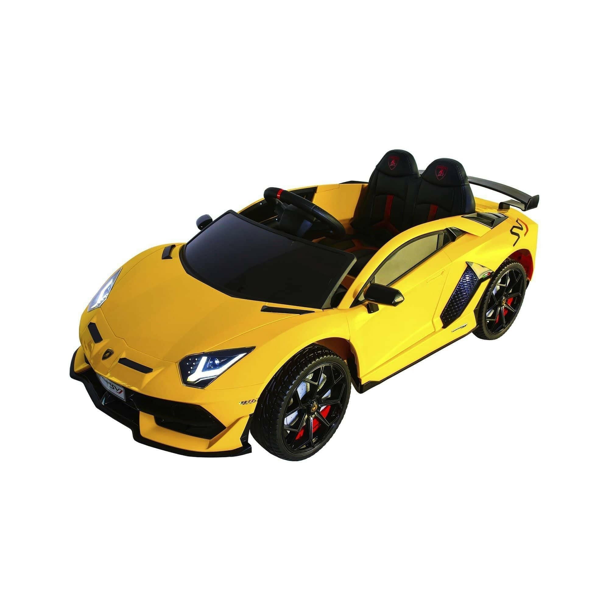 12V Lamborghini Aventador SVG Sports 1 Seater Ride on Car - Dti Direct USA