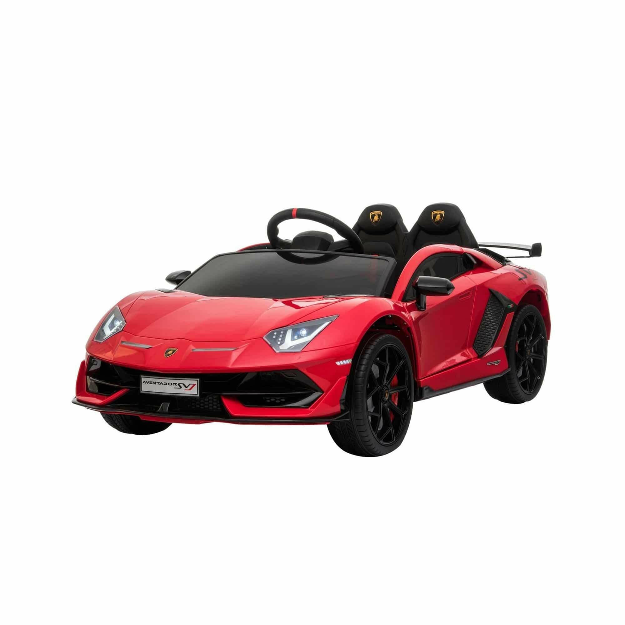 12V Lamborghini Aventador SVG Sports 1 Seater Ride on Car - Dti Direct USA