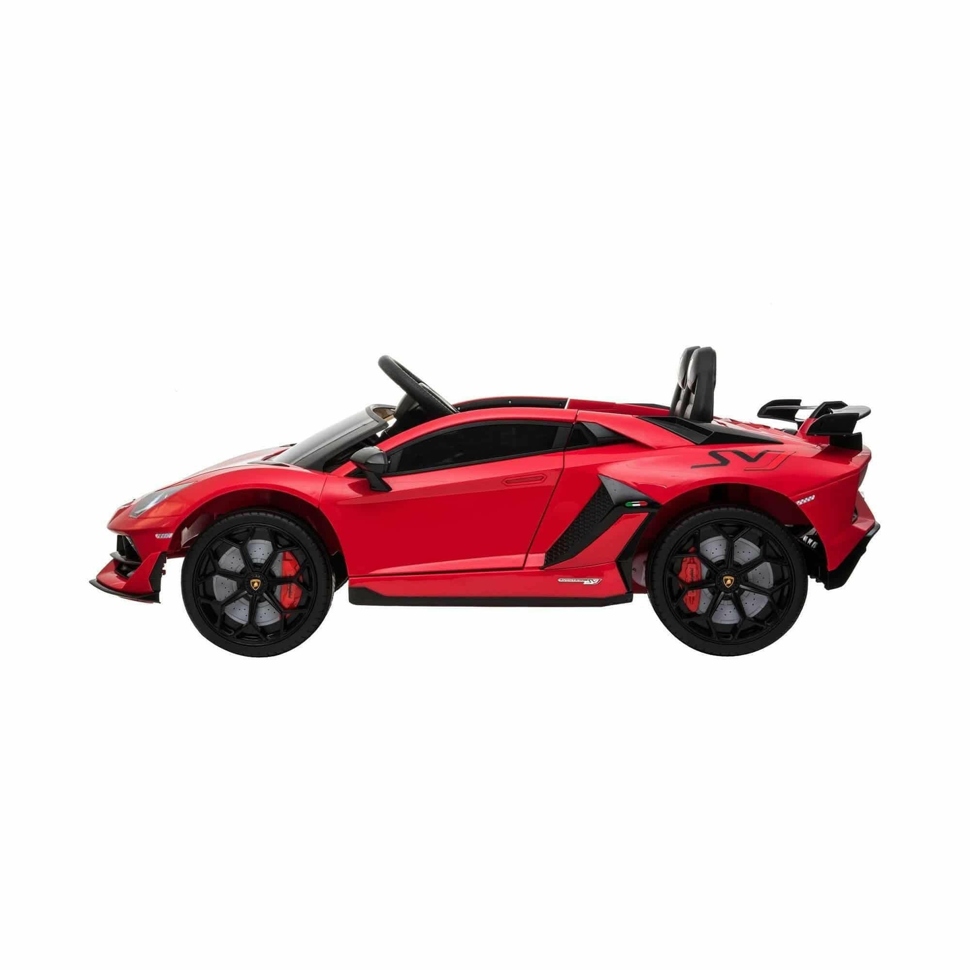 12V Lamborghini Aventador SVG Sports 1 Seater Ride on Car - Dti Direct USA