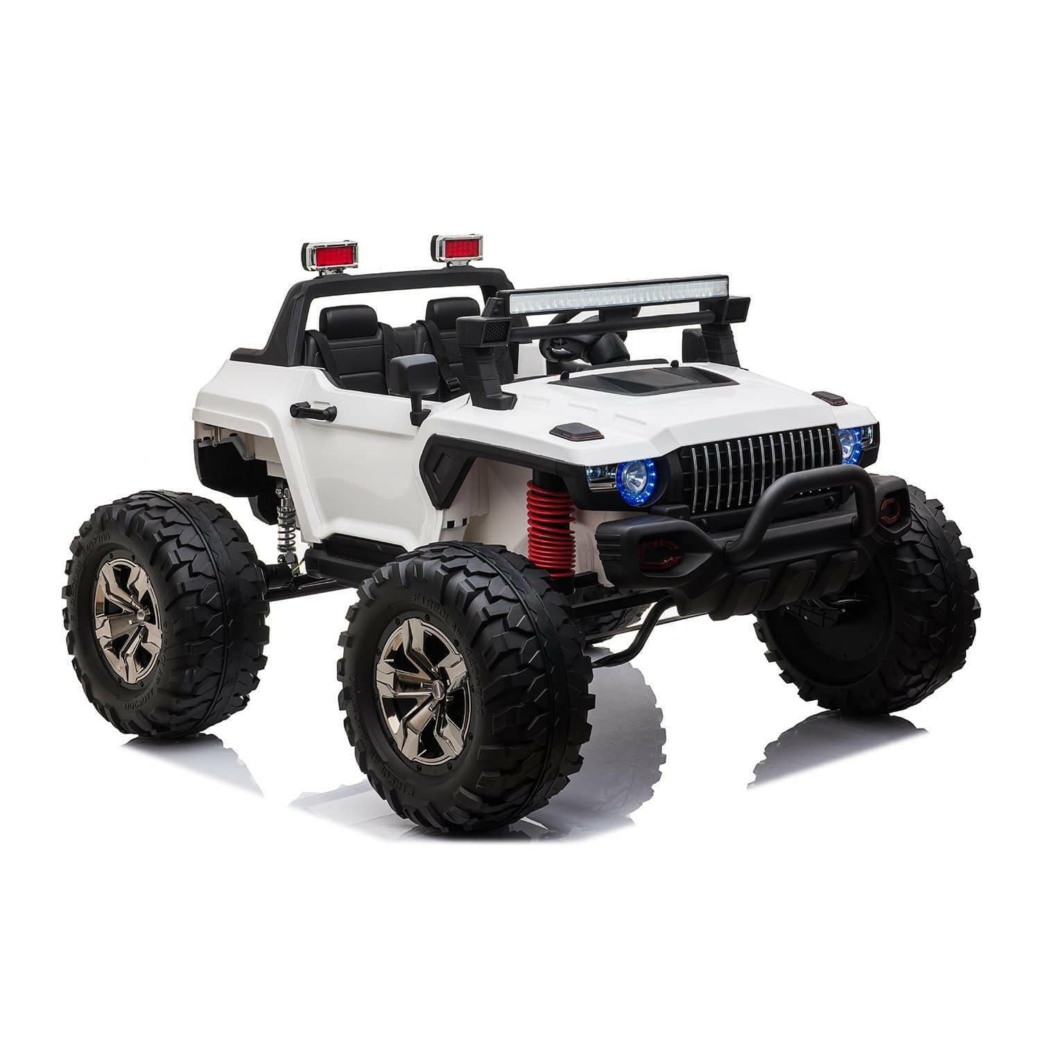 12V Off Road 2 Seater Ride on Truck with Parental Remote Control for 3-8 Years - Dti Direct USA