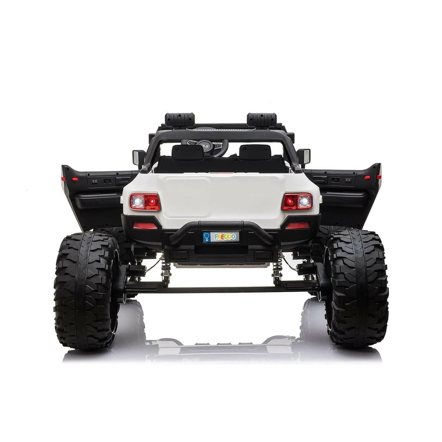 12V Off Road 2 Seater Ride on Truck with Parental Remote Control for 3-8 Years - Dti Direct USA