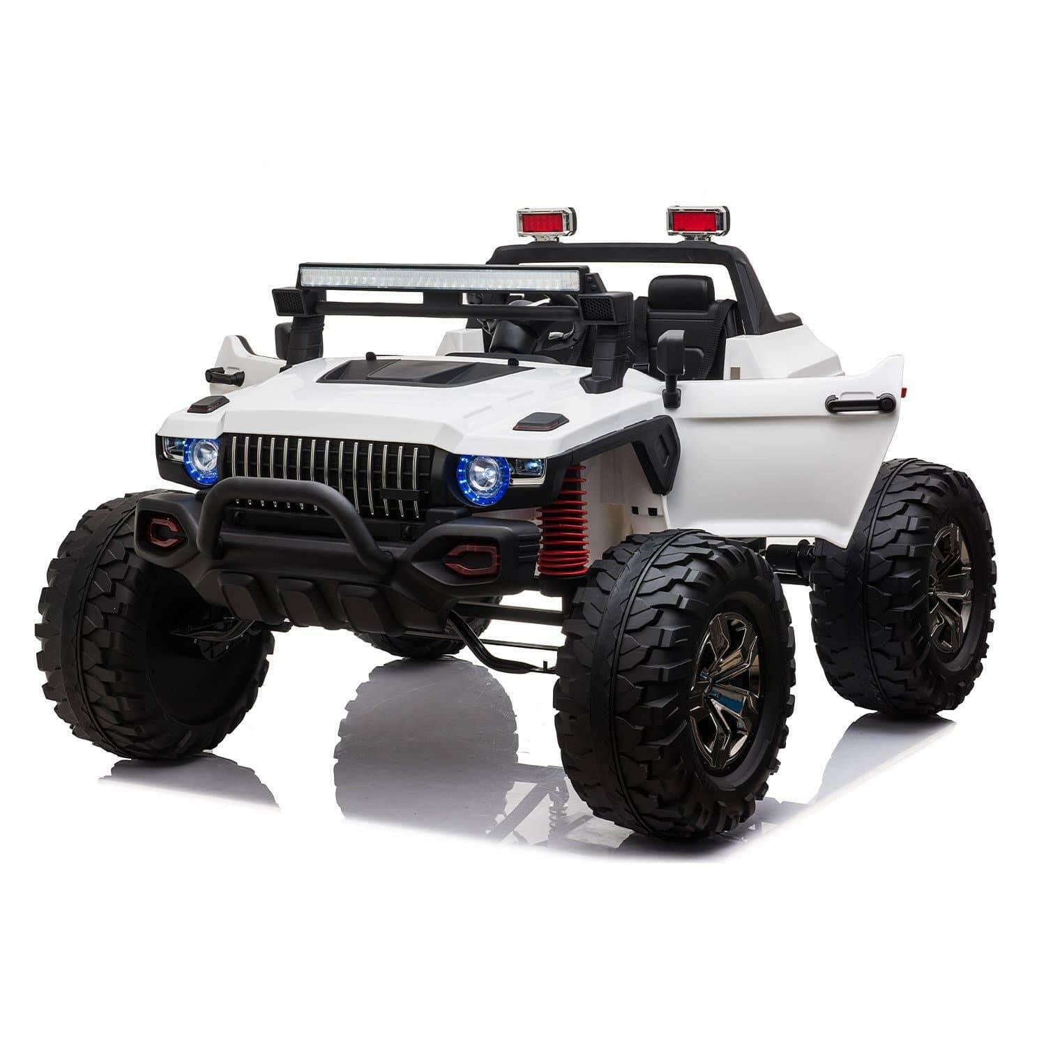 12V Off Road 2 Seater Ride on Truck with Parental Remote Control for 3-8 Years - Dti Direct USA