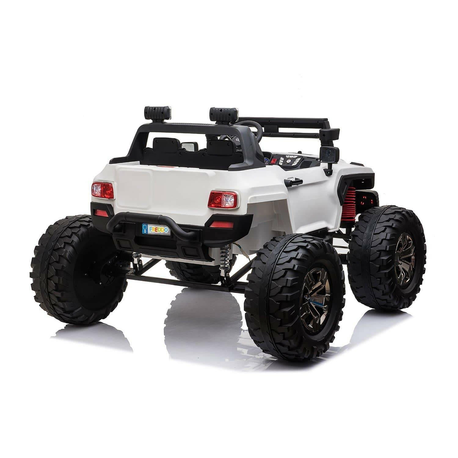 12V Off Road 2 Seater Ride on Truck with Parental Remote Control for 3-8 Years - Dti Direct USA