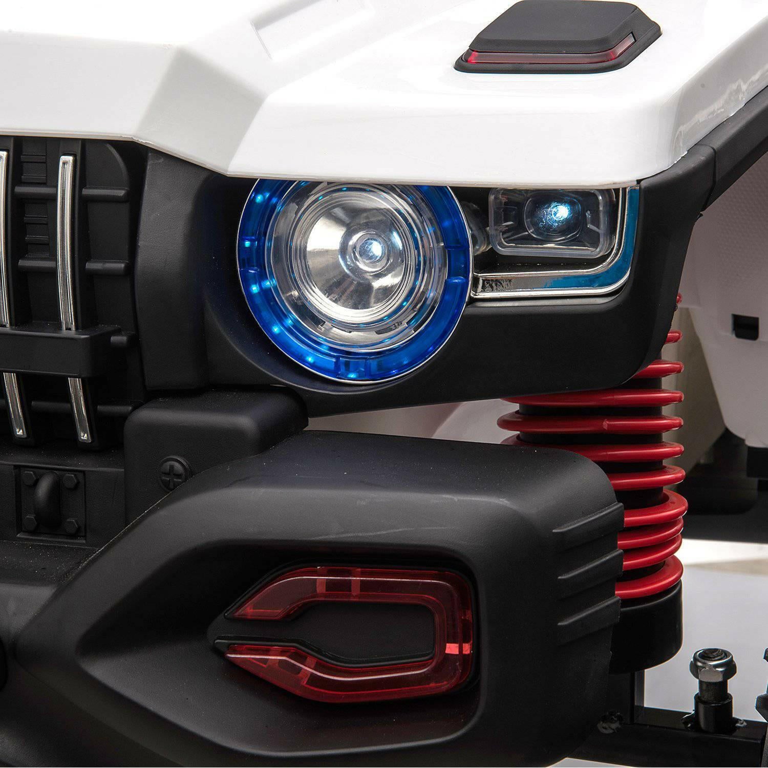 12V Off Road 2 Seater Ride on Truck with Parental Remote Control for 3-8 Years - Dti Direct USA